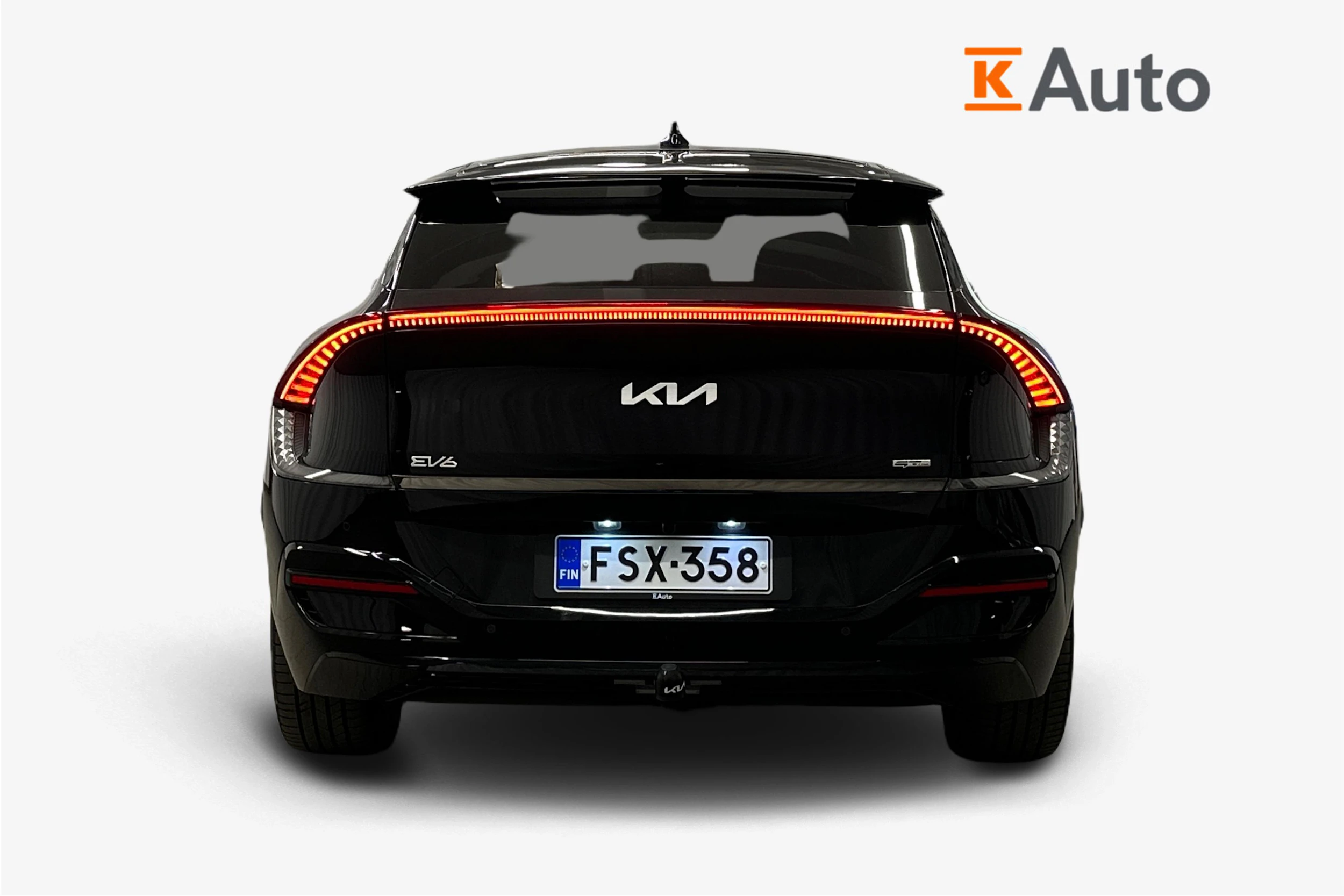 musta Kia EV6 2023 kuva 4.
