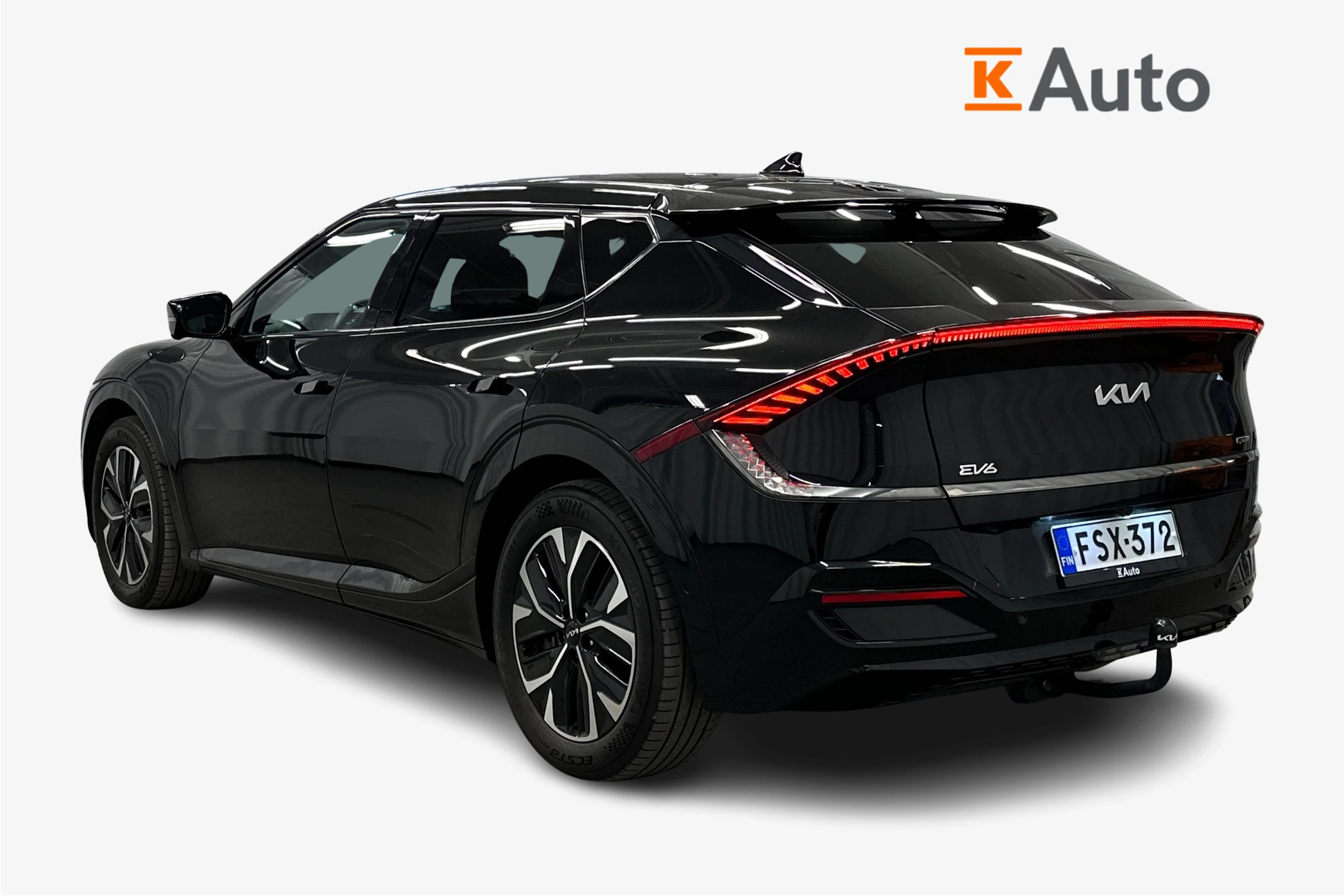 musta Kia EV6 2023 kuva 3.