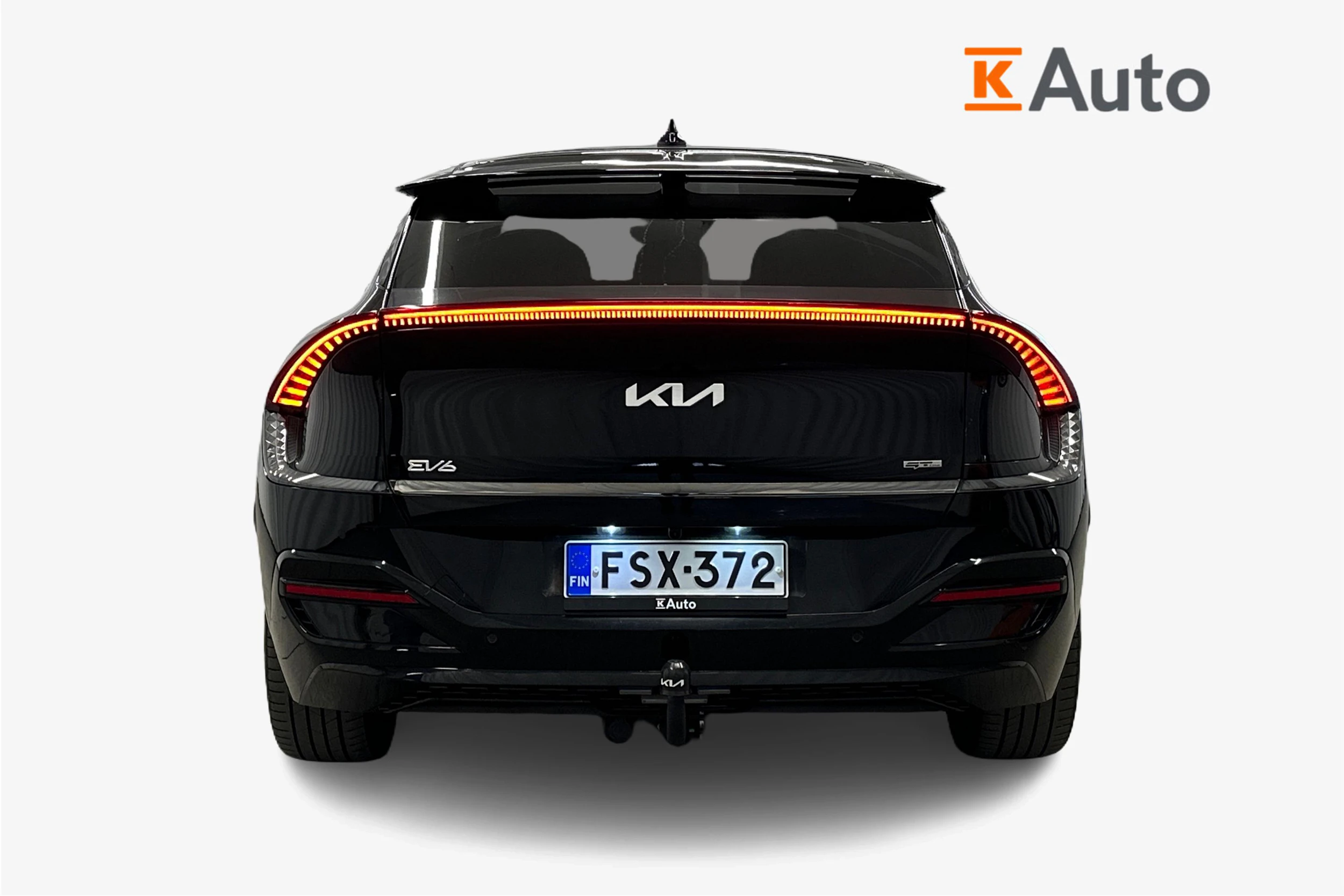 musta Kia EV6 2023 kuva 4.