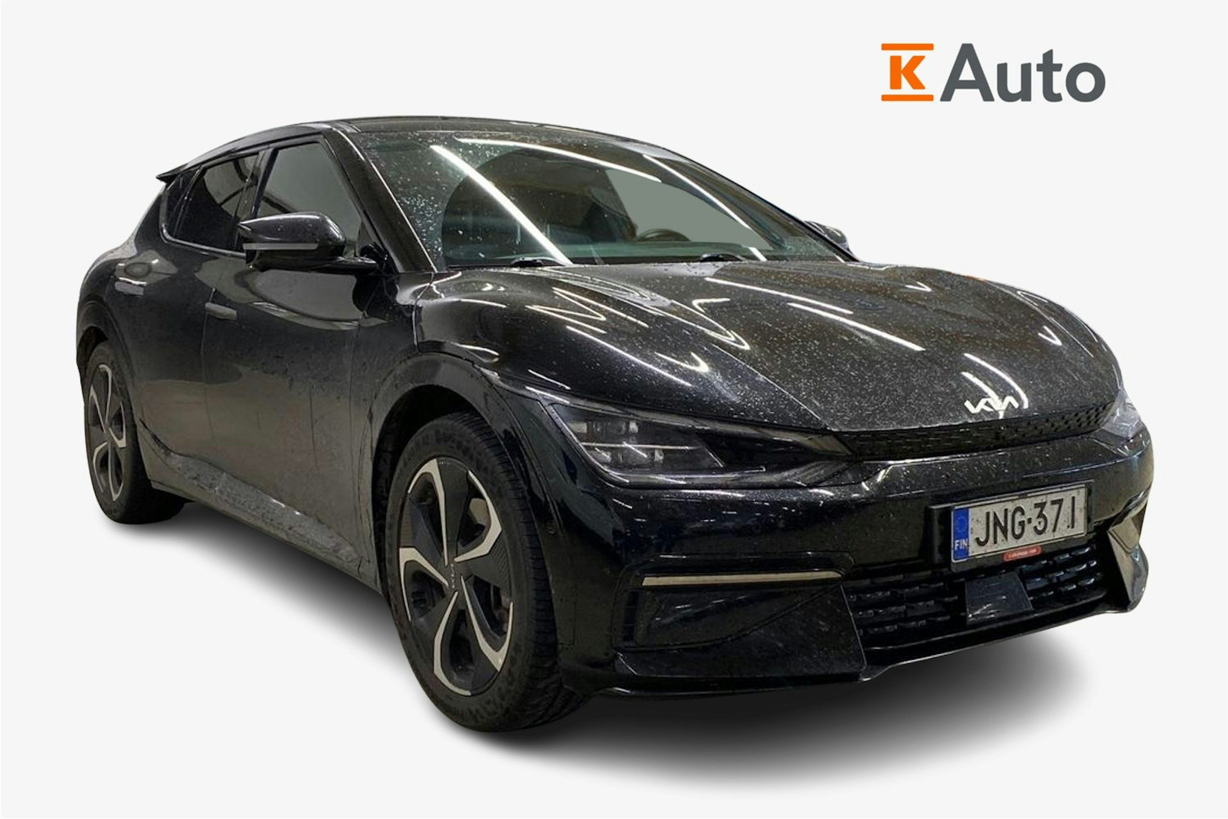 musta Kia EV6 2023 kuva 1.