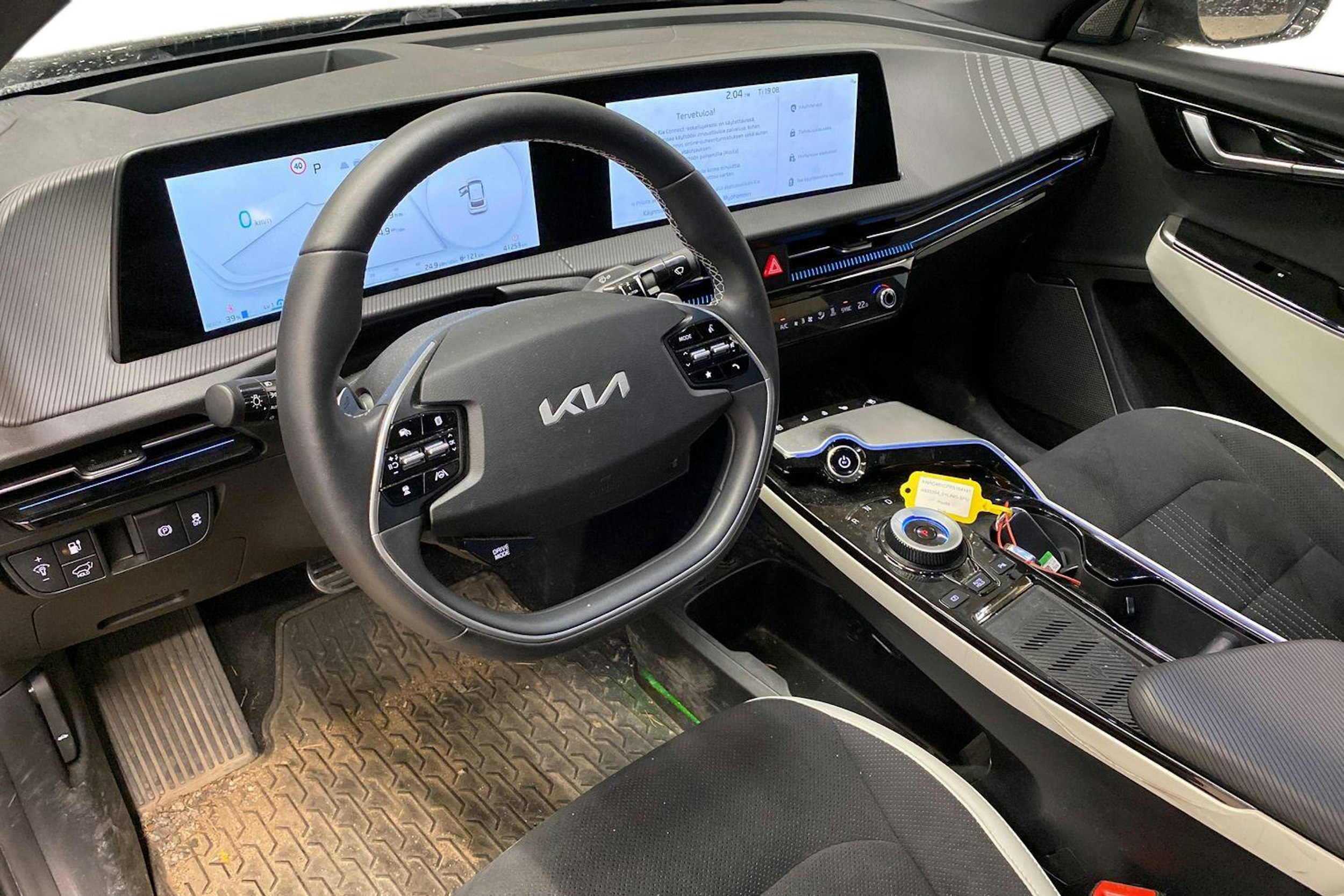 musta Kia EV6 2023 kuva 3.