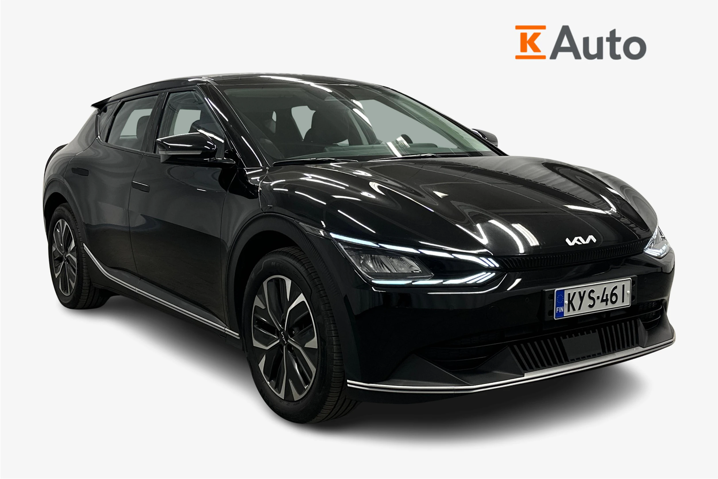 musta Kia EV6 2023 kuva 1.