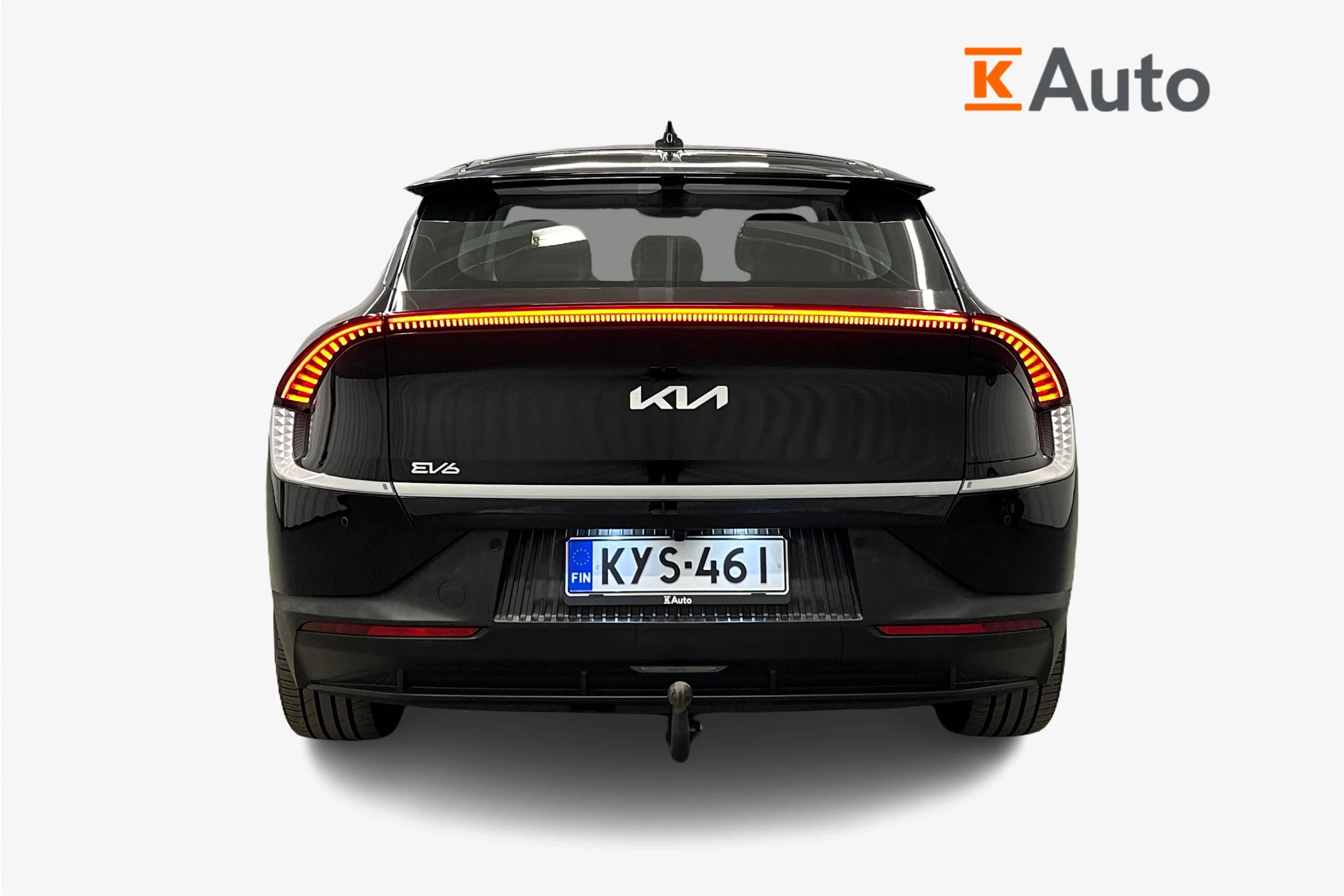 musta Kia EV6 2023 kuva 3.