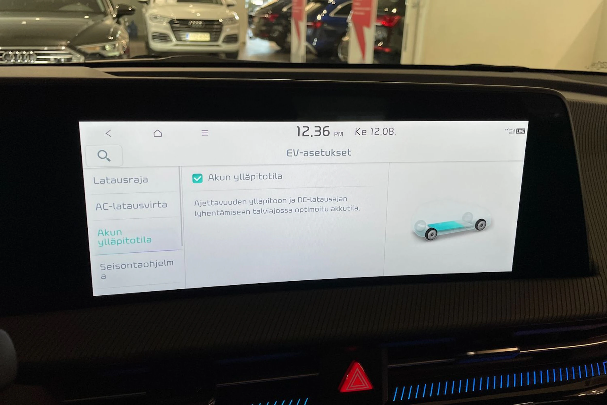 sininen Kia EV6 2023 kuva 19.