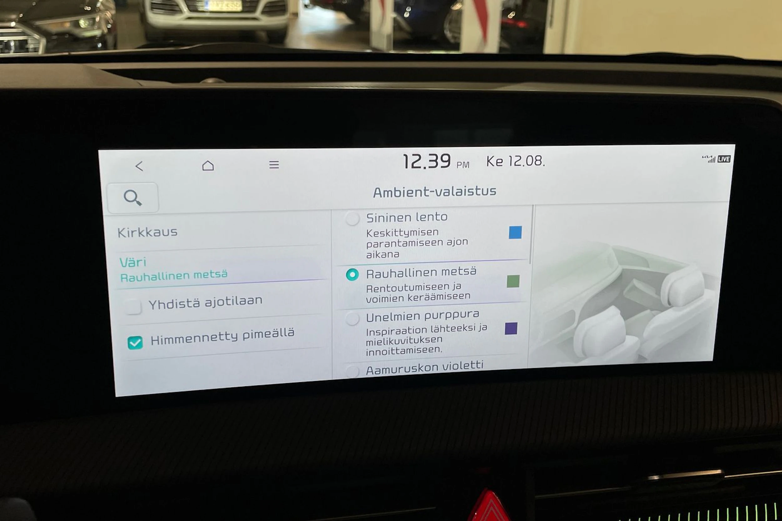 sininen Kia EV6 2023 kuva 23.