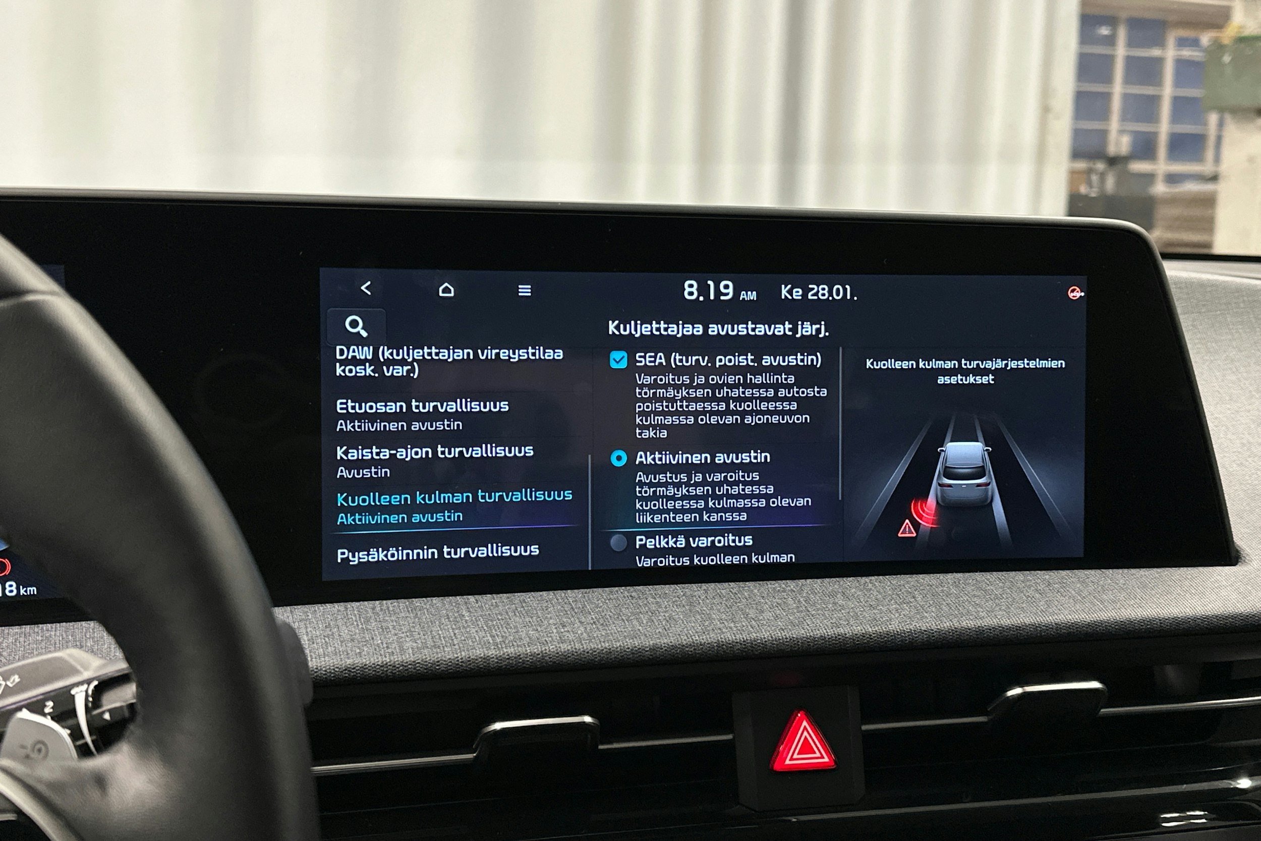 harmaa Kia EV6 2023 kuva 30.