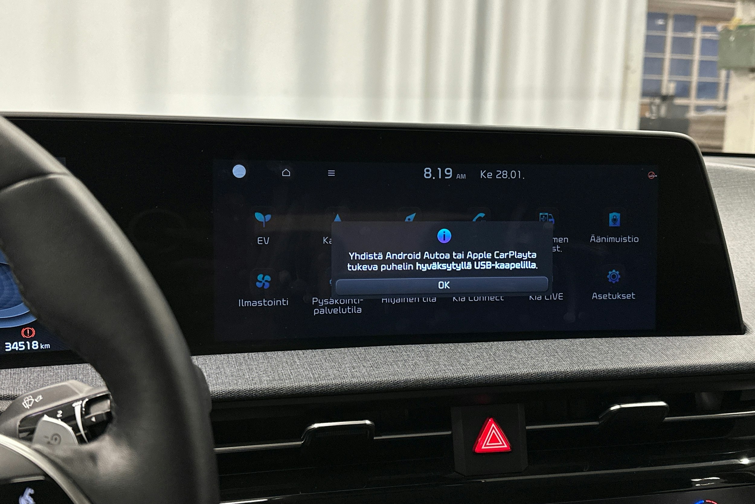 harmaa Kia EV6 2023 kuva 31.