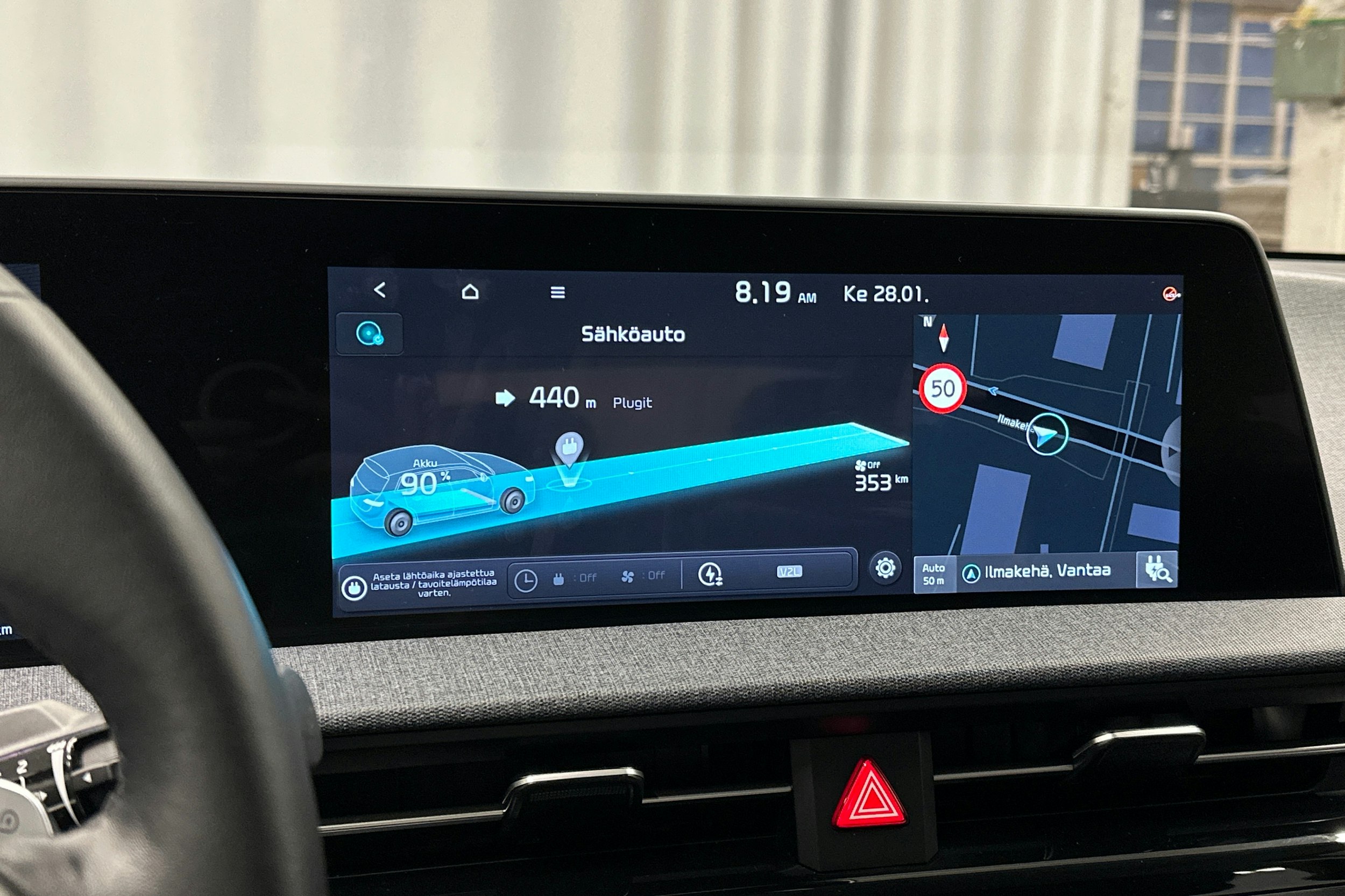 harmaa Kia EV6 2023 kuva 32.