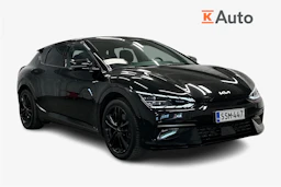 musta Kia EV6 2023 kuva 1.