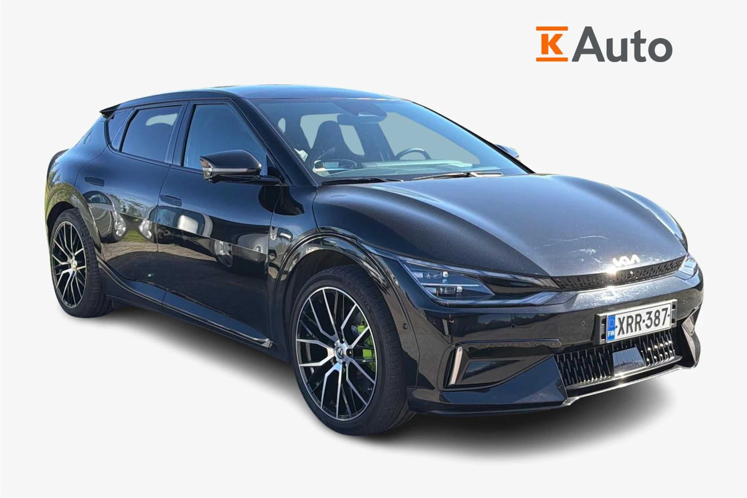 musta Kia EV6 2023 kuva 1.