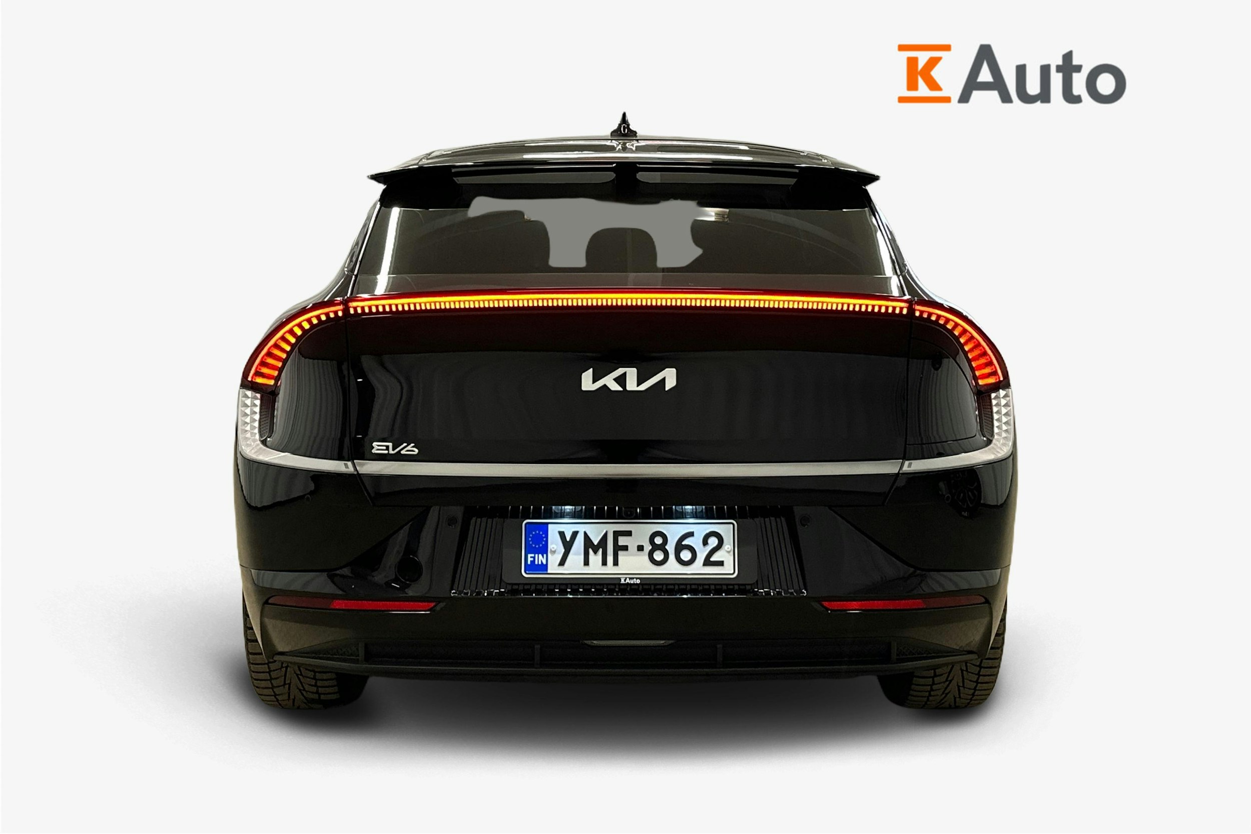 musta Kia EV6 2023 kuva 3.