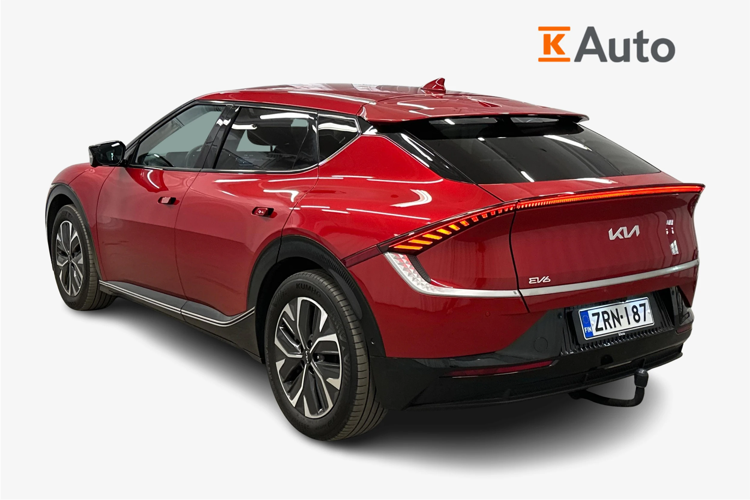 punainen Kia EV6 2023 kuva 3.