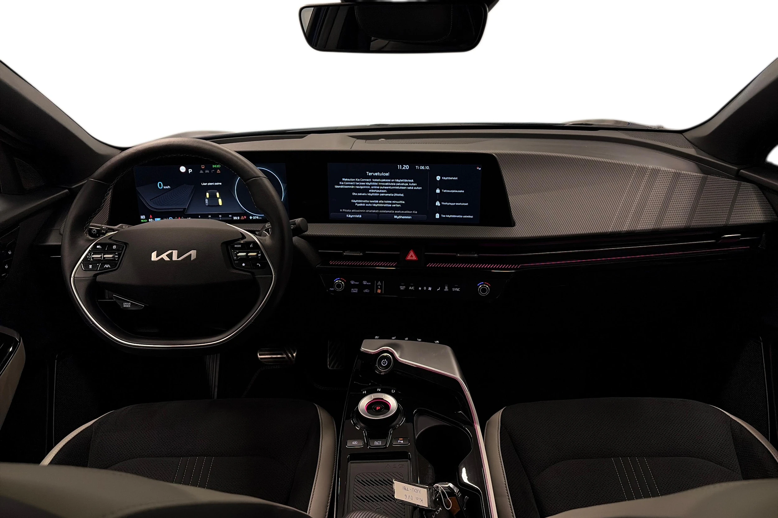 sininen Kia EV6 2024 kuva 7.