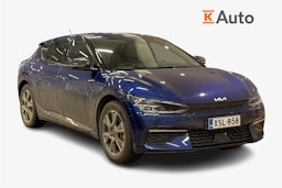 Sininen Kia EV6 2024 kuva 1.