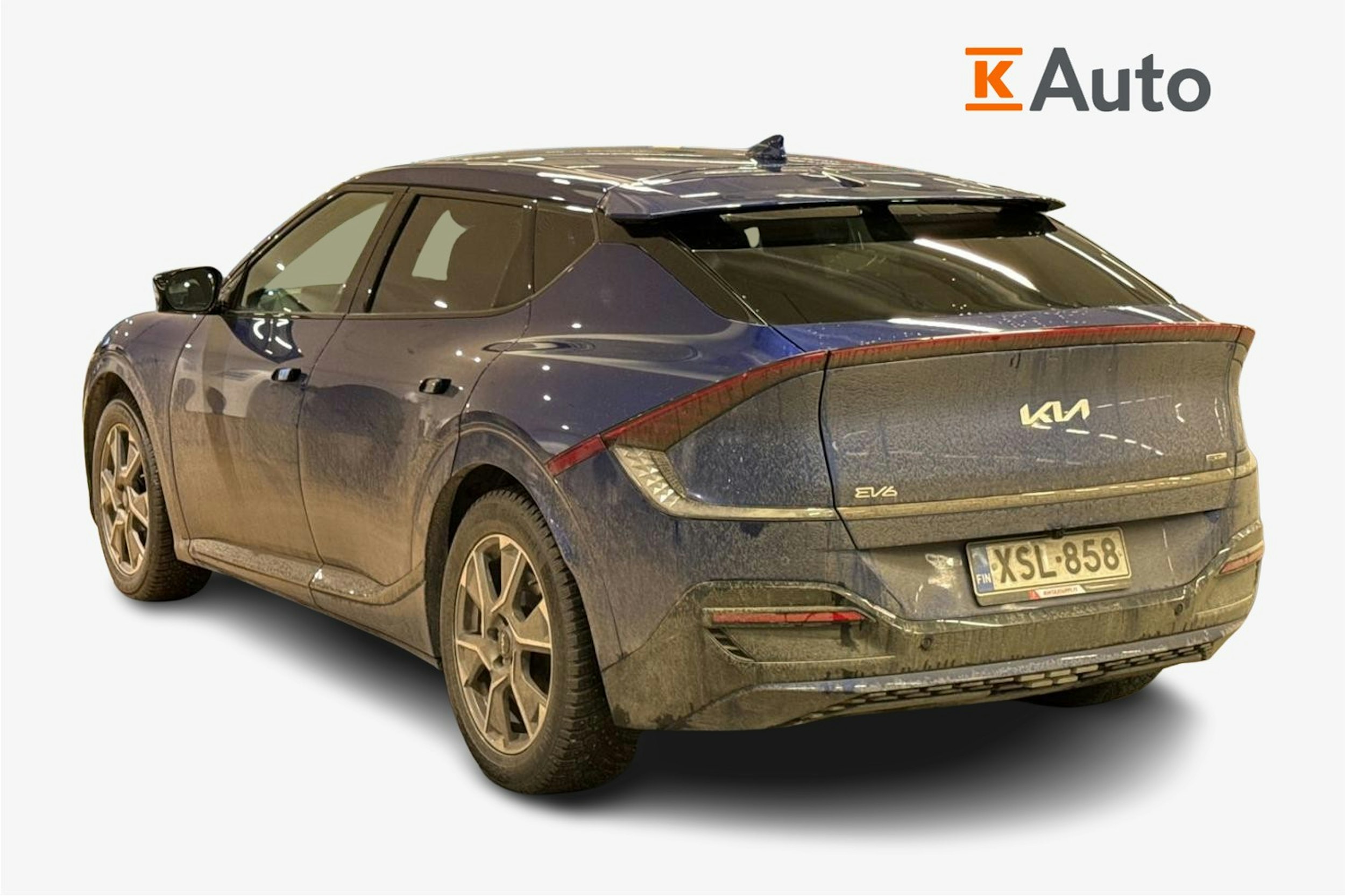 Sininen Kia EV6 2024 kuva 2.