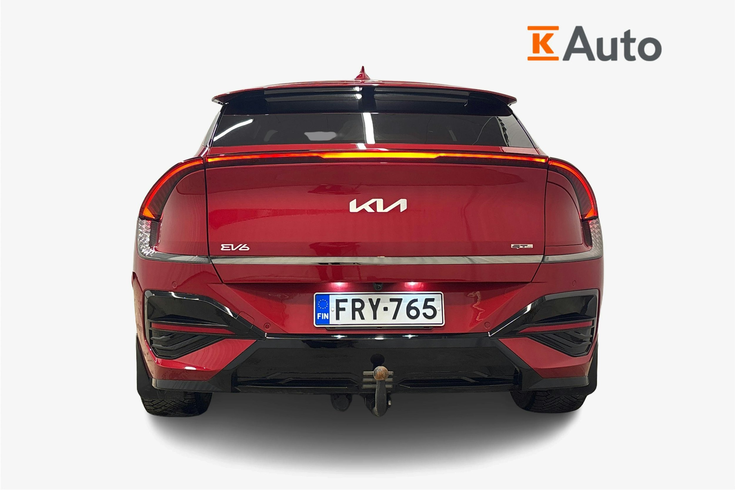 punainen Kia EV6 2025 kuva 3.