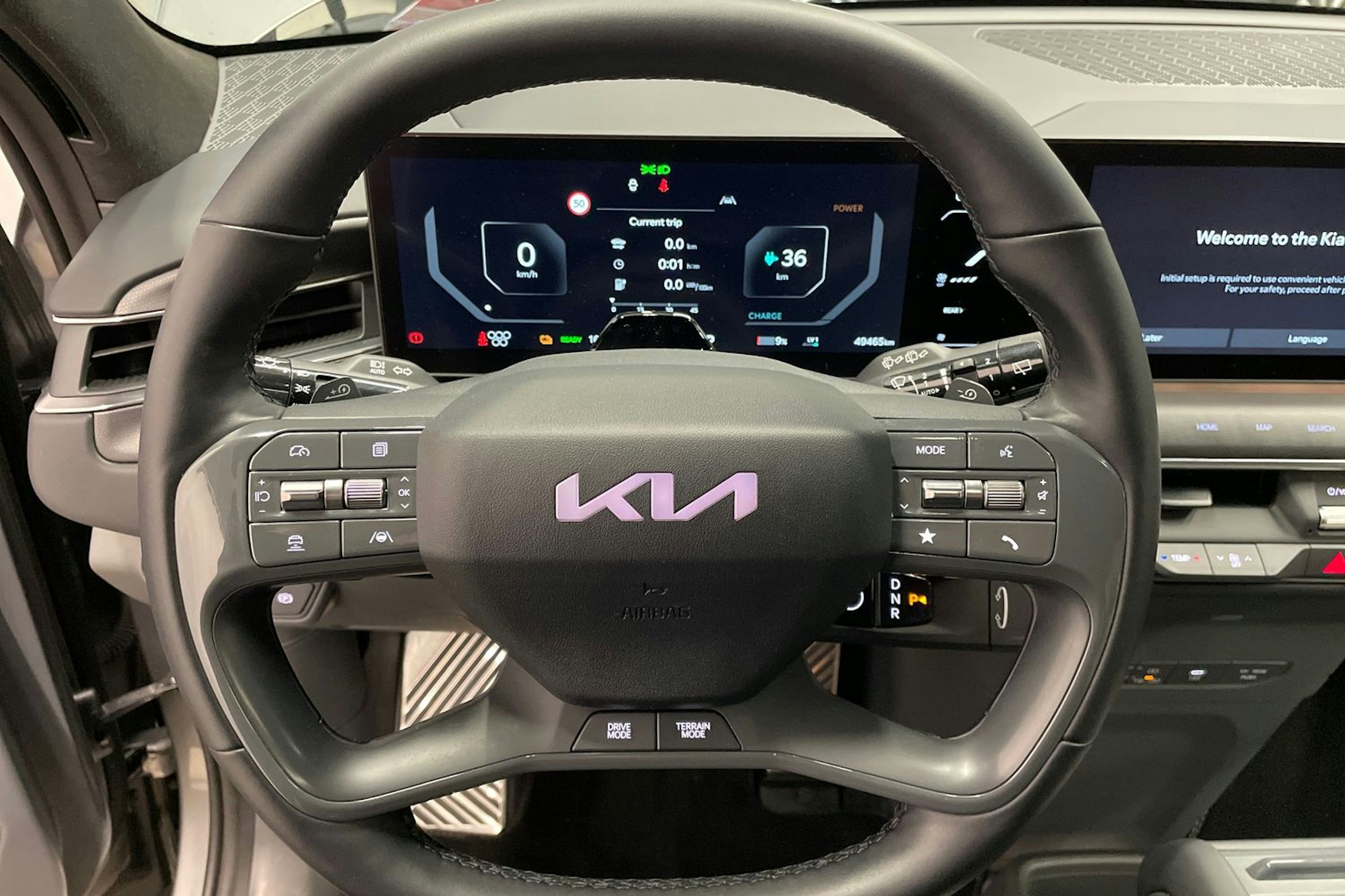 Harmaa Kia EV9 2024 kuva 14.