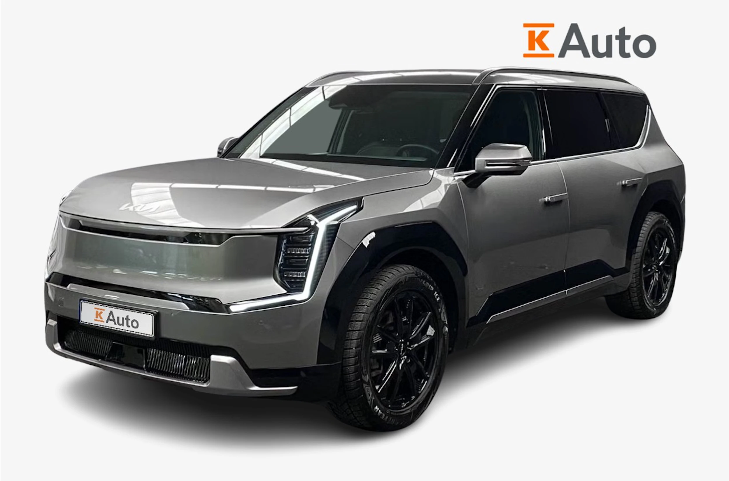 harmaa Kia EV9 2024 kuva 1.