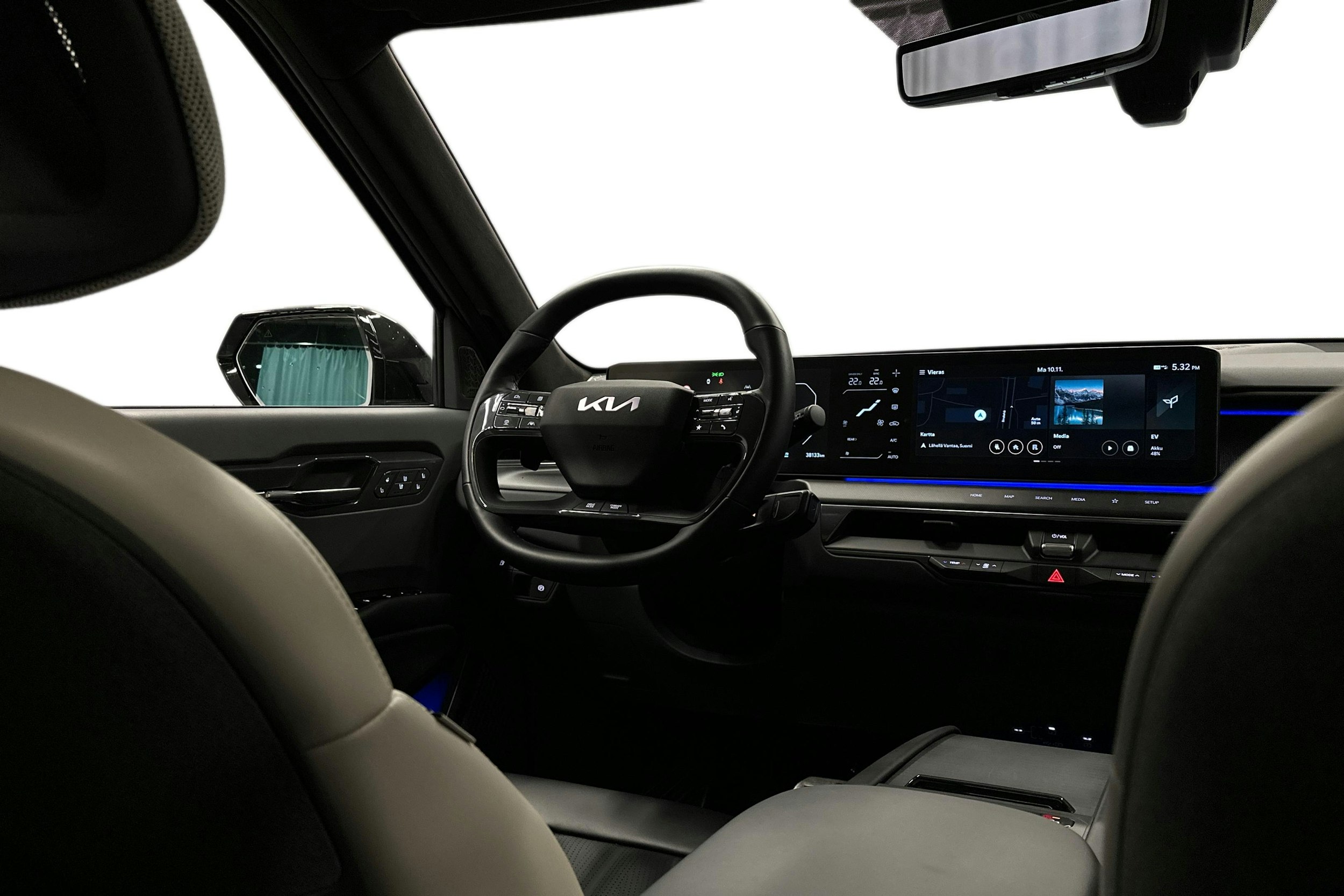 harmaa Kia EV9 2024 kuva 9.