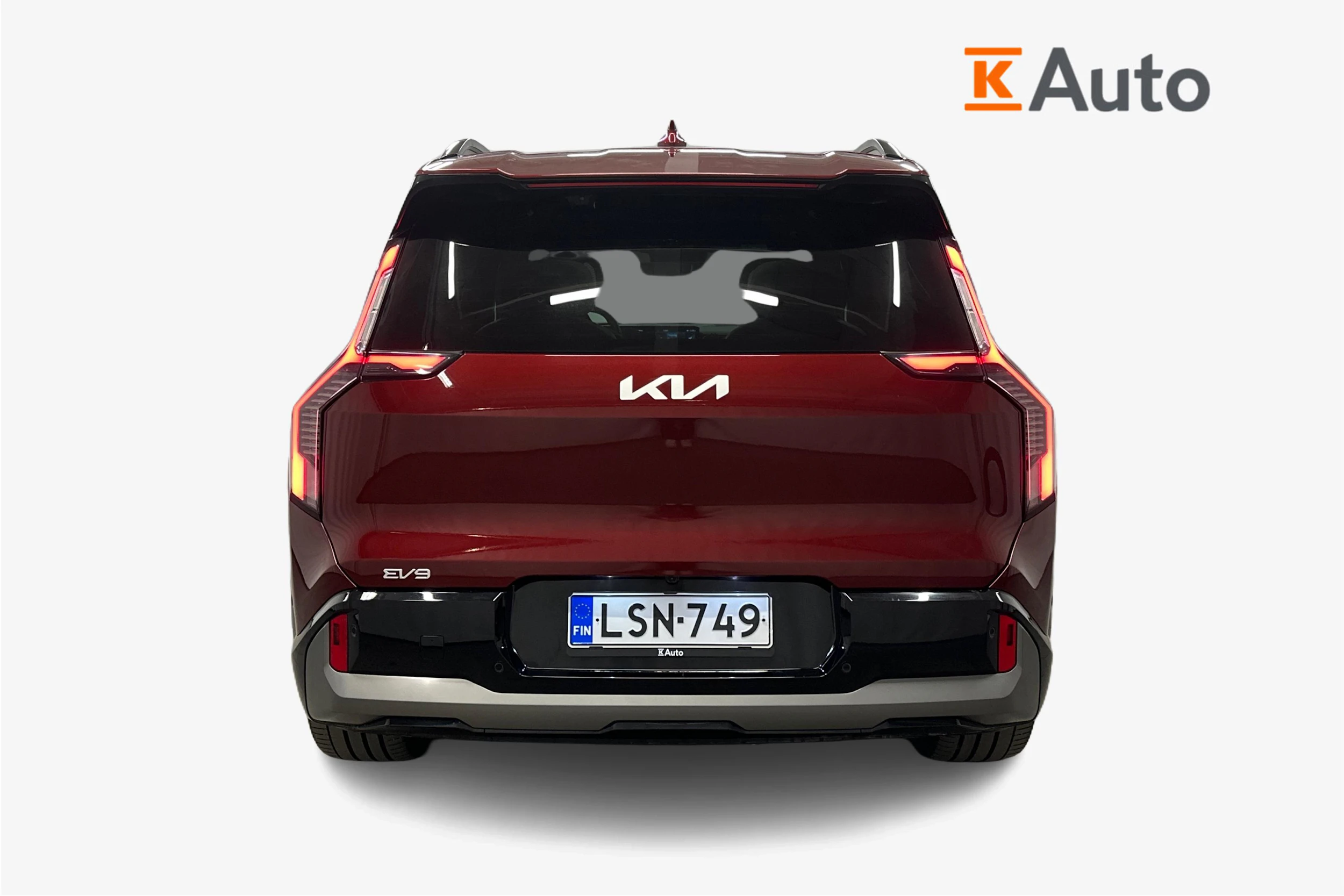 punainen Kia EV9 2024 kuva 3.