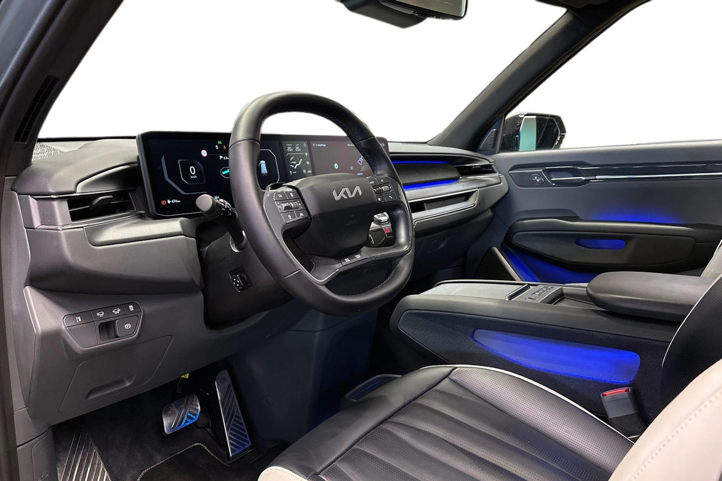 vihreä Kia EV9 2024 kuva 8.