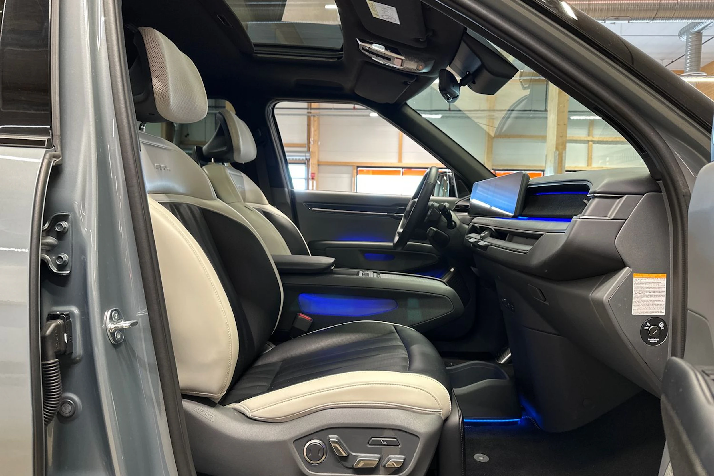 vihreä Kia EV9 2024 kuva 13.