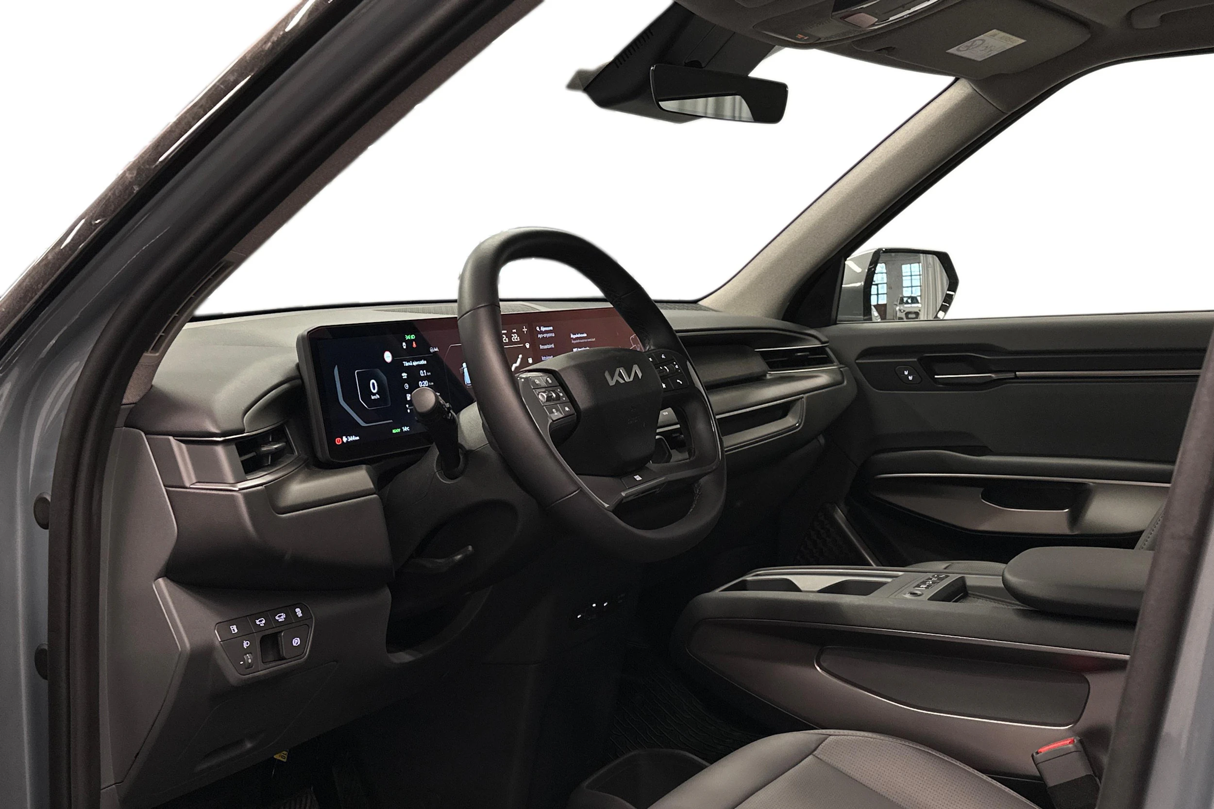 vihreä Kia EV9 2025 kuva 3.
