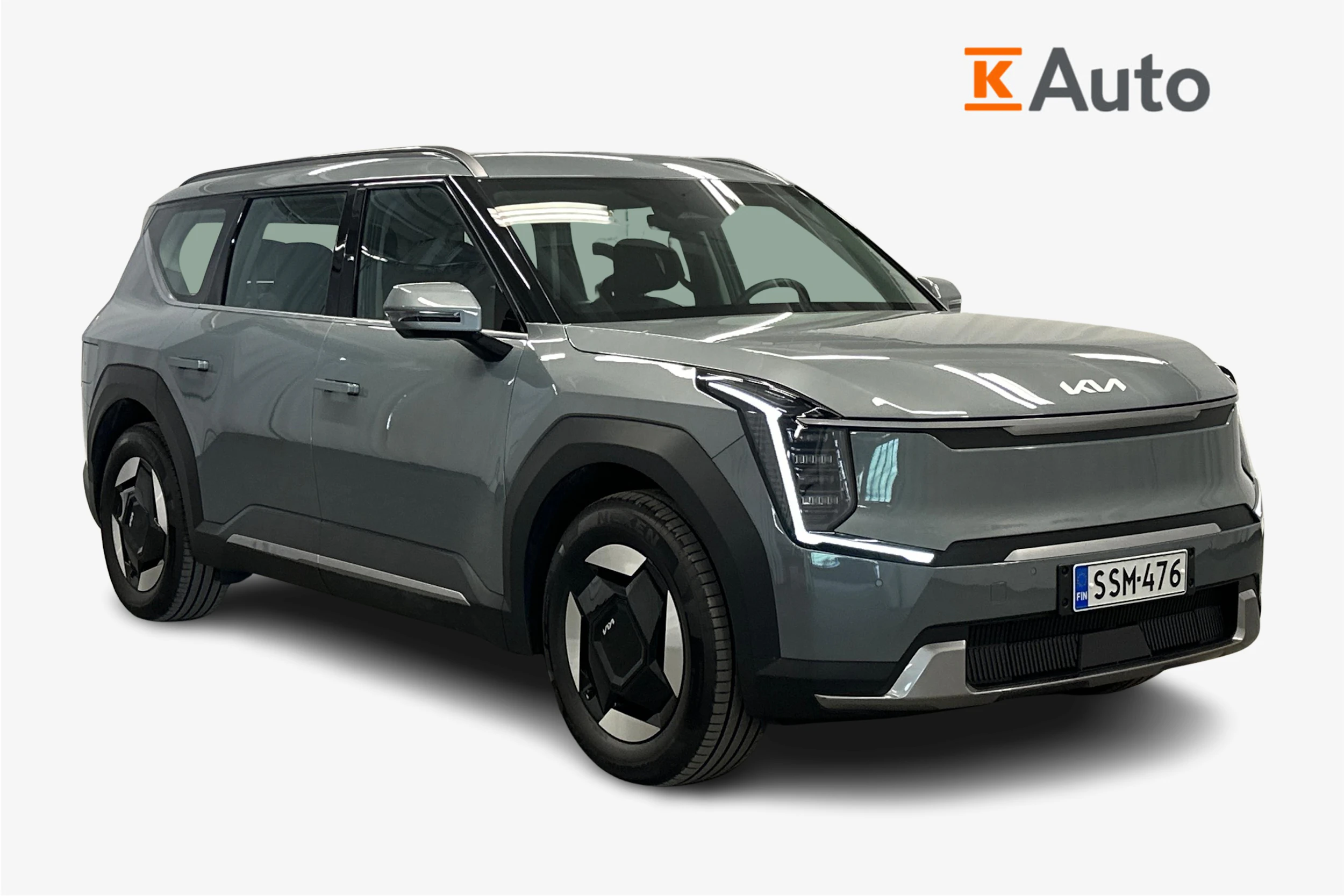 vihreä Kia EV9 2025 kuva 1.