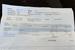 Punainen Kia Magentis 2006 kuva 28.