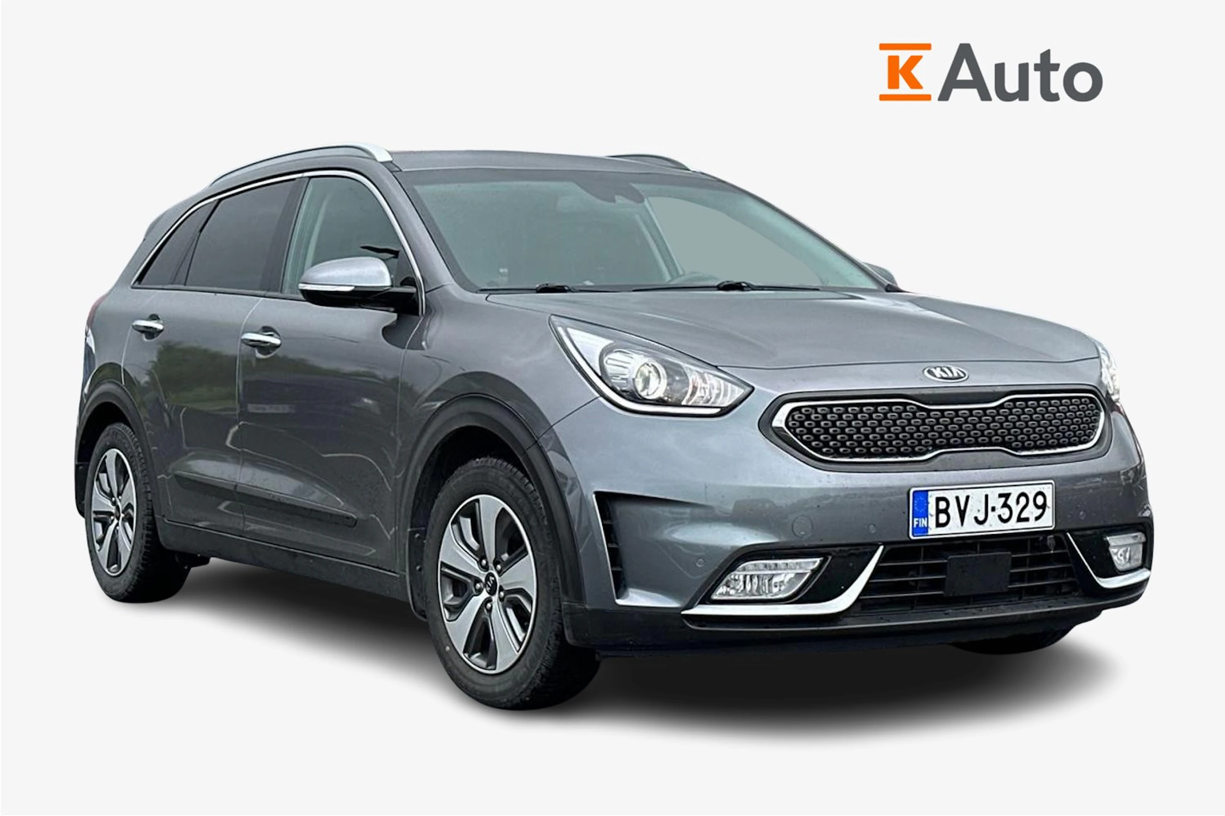 harmaa Kia Niro 2018 kuva 1.