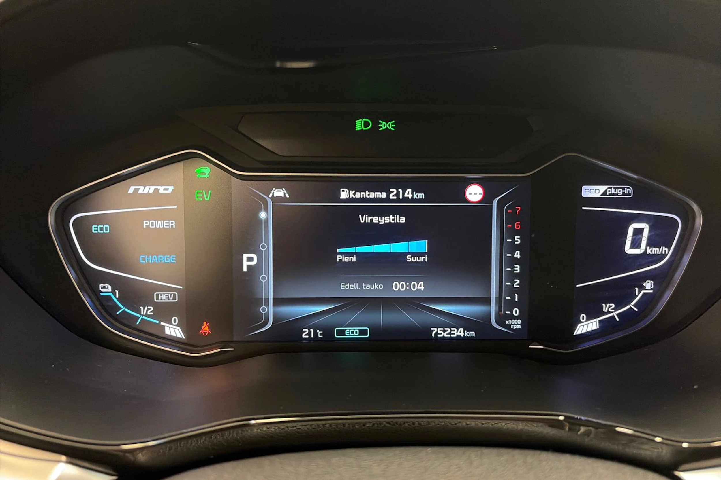 valkoinen Kia Niro 2020 kuva 18.