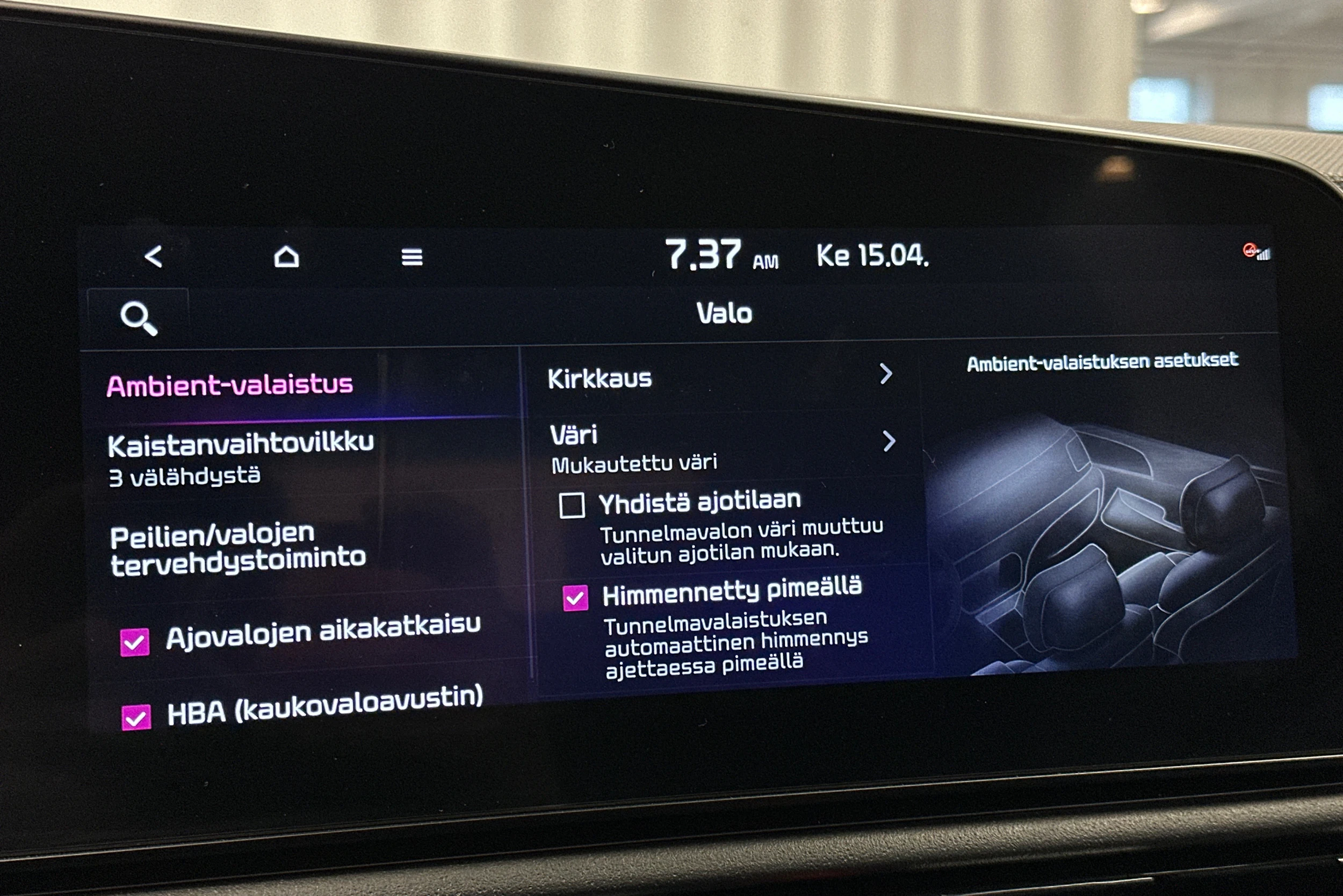 harmaa Kia Niro 2023 kuva 24.