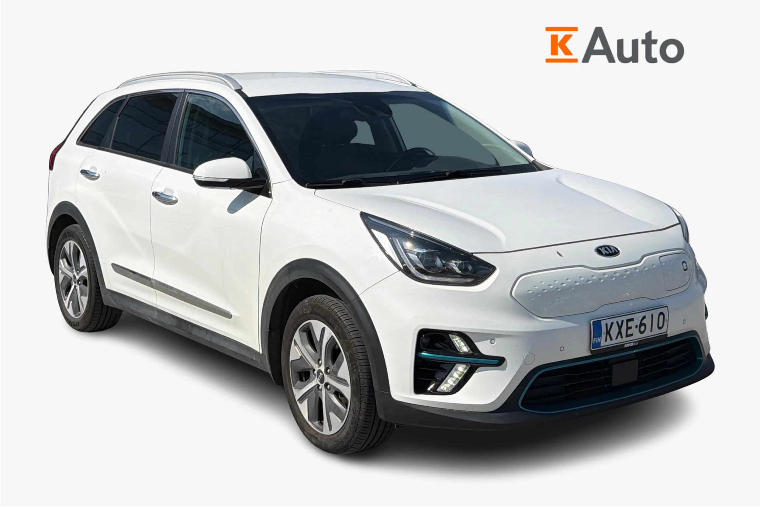 Valkoinen Kia Niro Electric 2021 kuva 1.