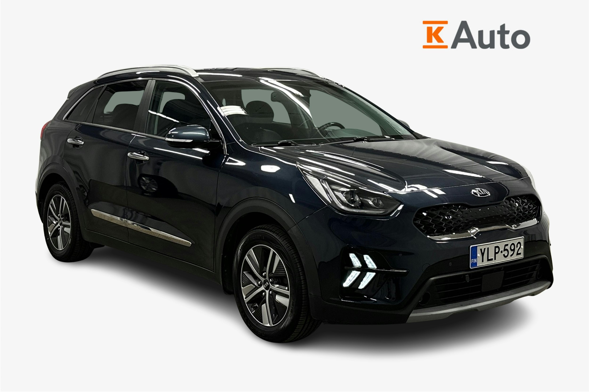 sininen Kia Niro plug-in 2020 kuva 1.