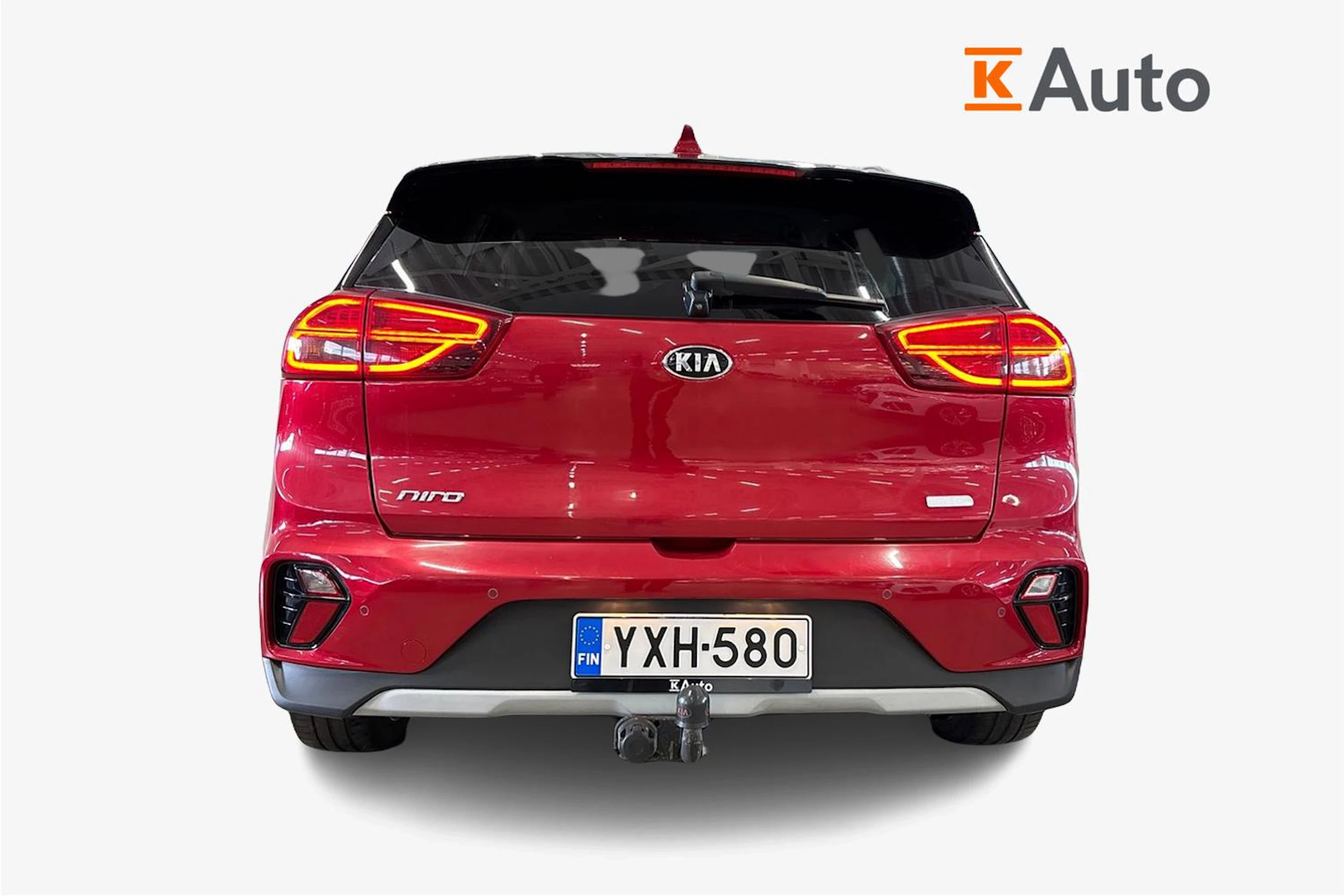 punainen Kia Niro plug-in 2020 kuva 3.