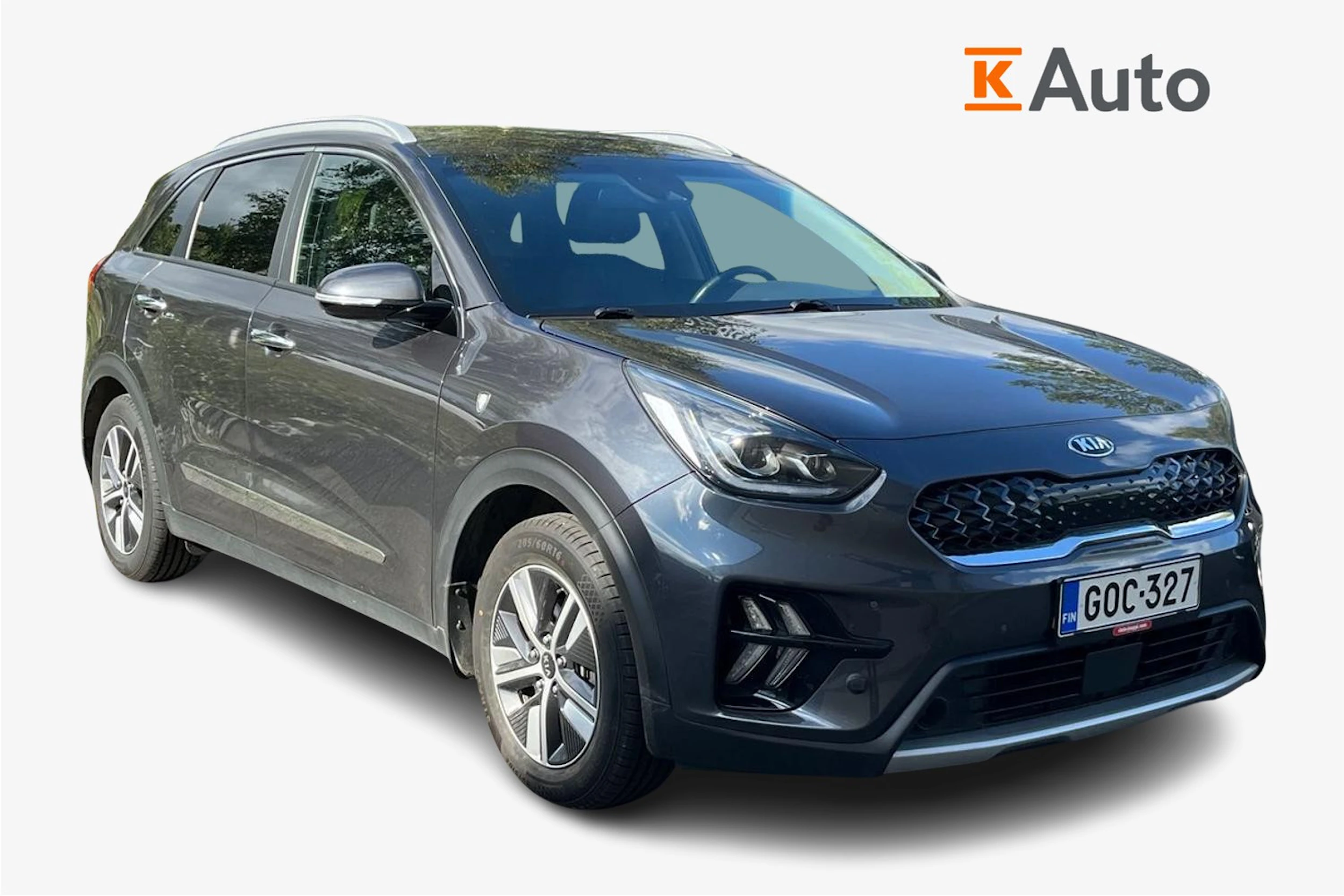 harmaa Kia Niro plug-in 2021 kuva 1.