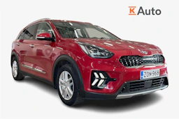 punainen Kia Niro plug-in 2021 kuva 1.