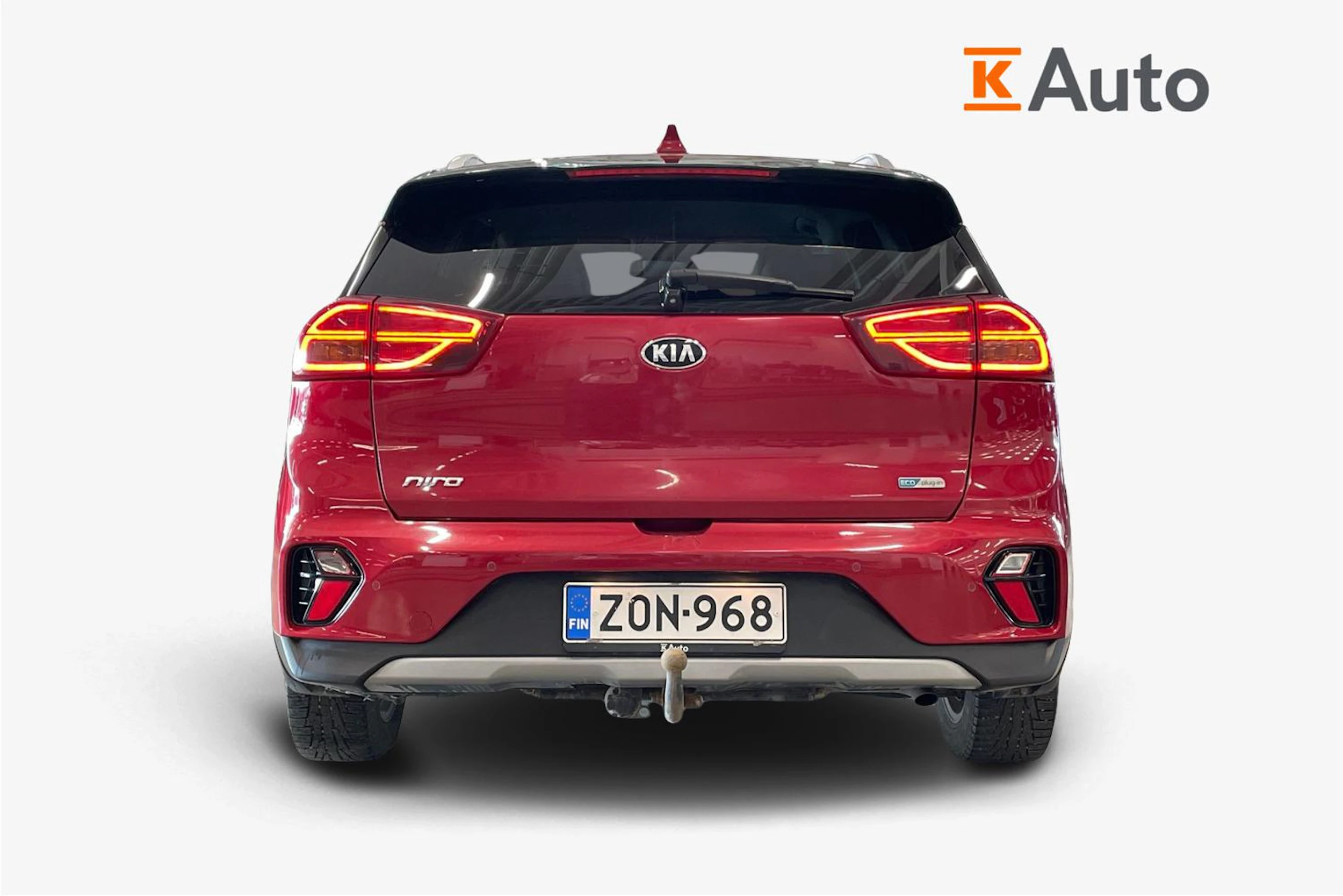 punainen Kia Niro plug-in 2021 kuva 3.