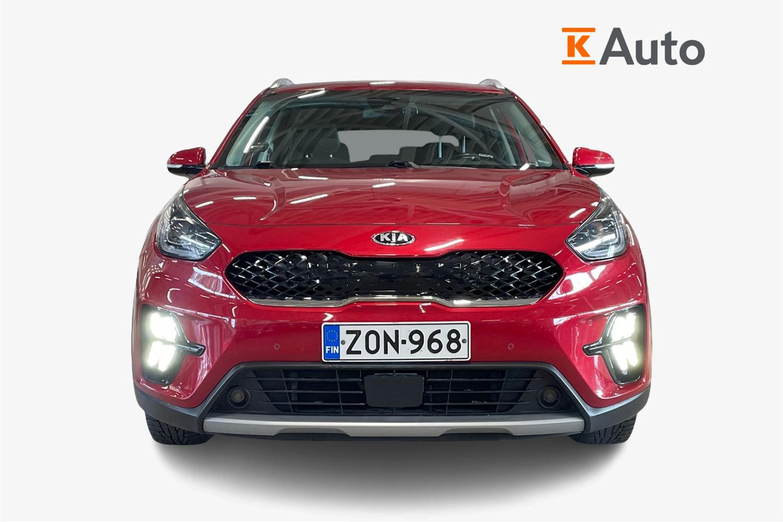 punainen Kia Niro plug-in 2021 kuva 4.