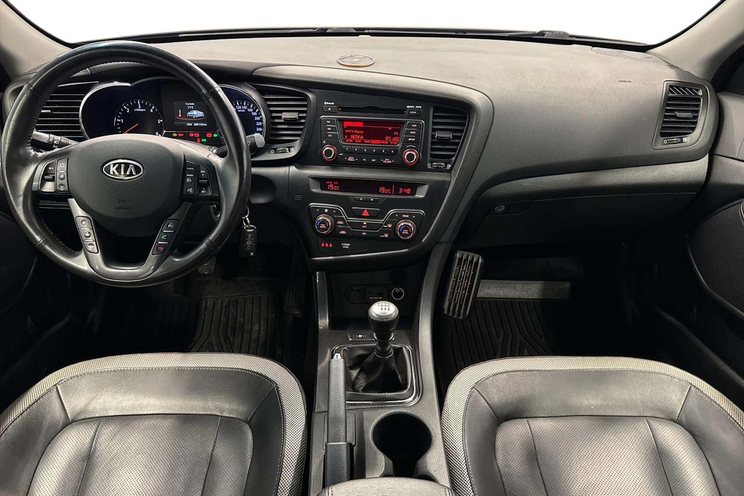 musta Kia Optima 2012 kuva 9.