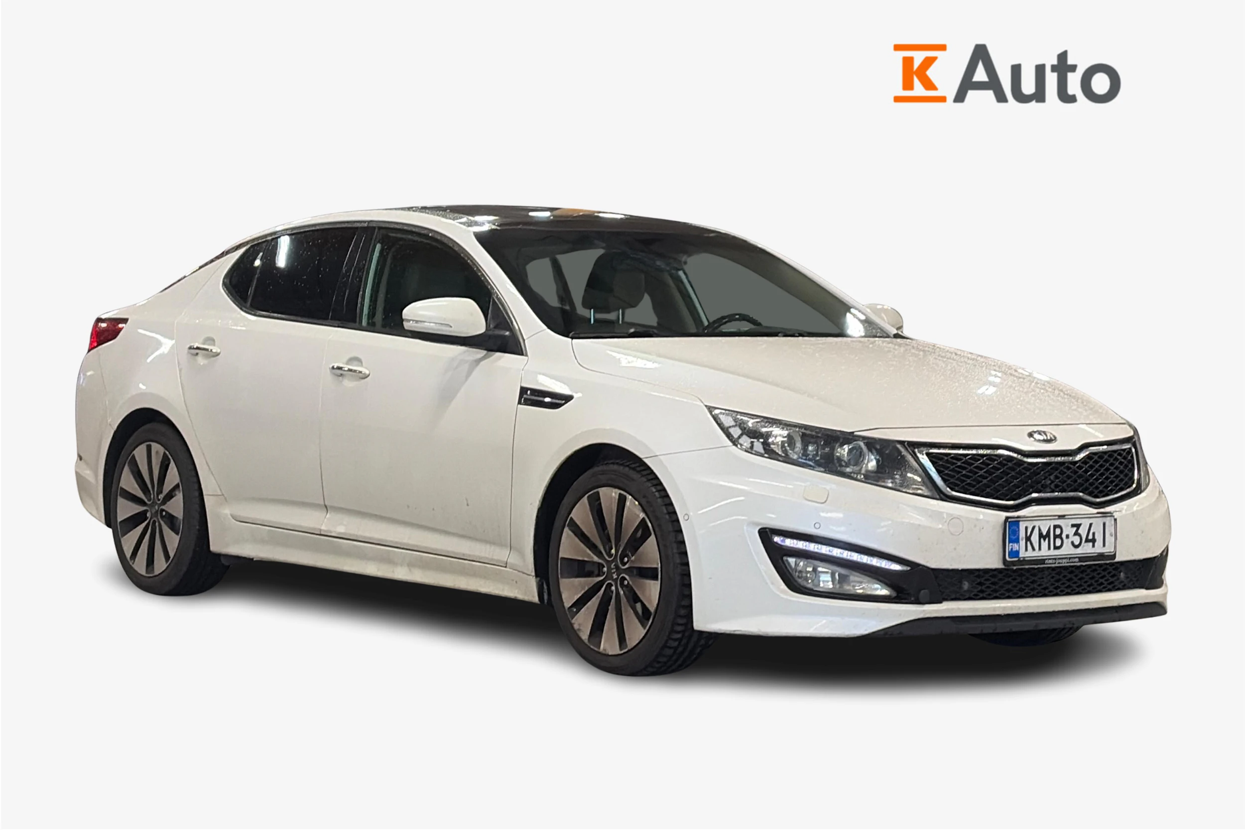 valkoinen Kia Optima 2012 kuva 1.