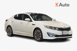 valkoinen Kia Optima 2012 kuva 1.