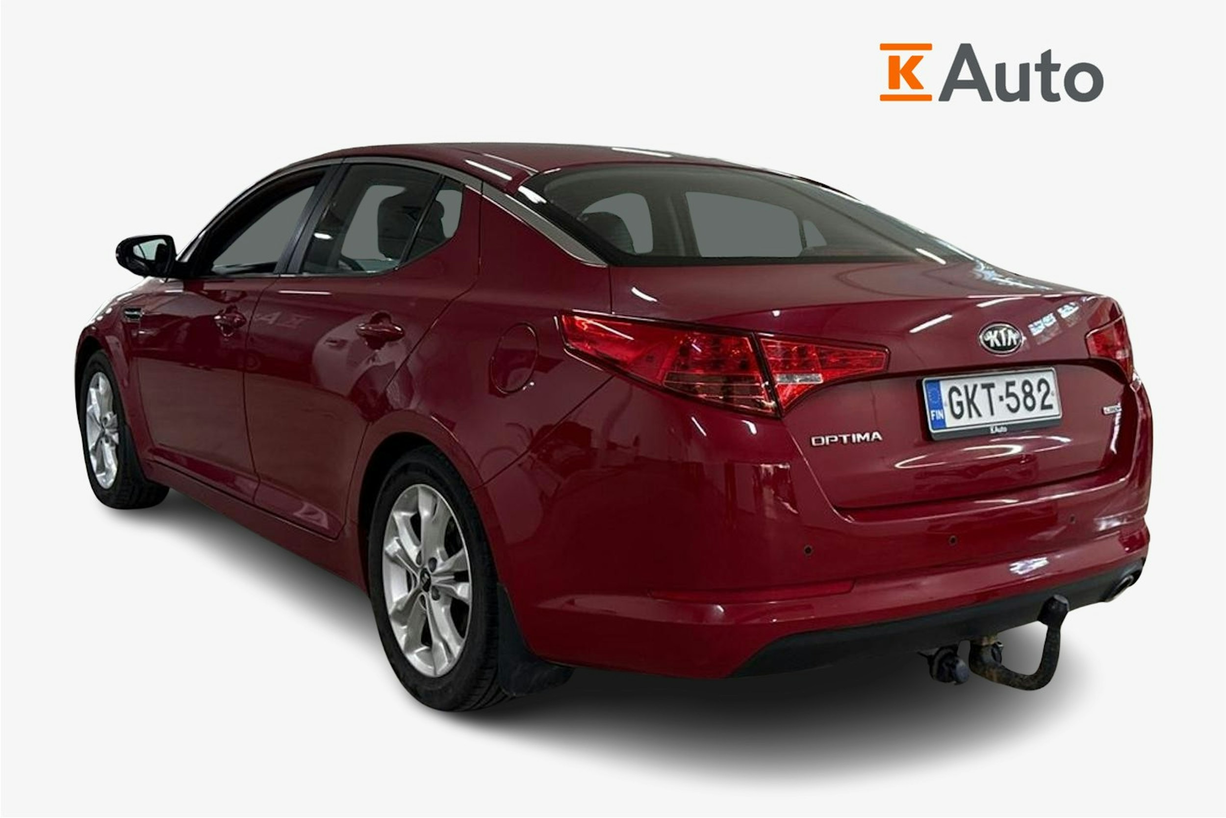 Punainen Kia Optima 2013 kuva 2.