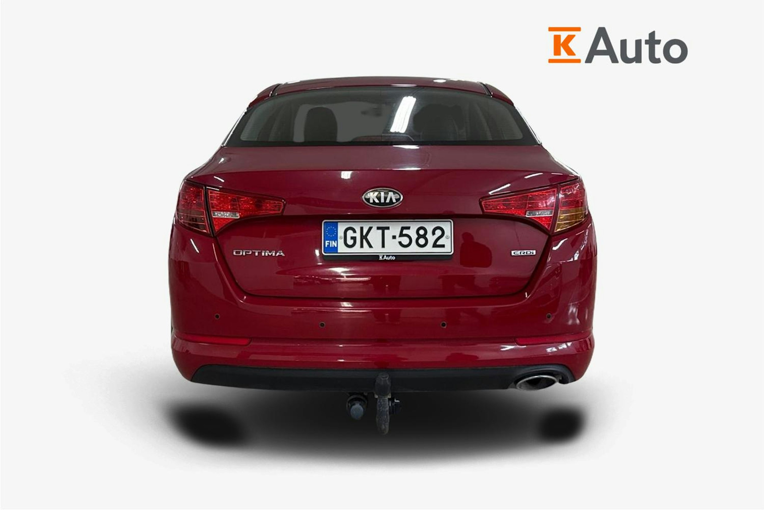 Punainen Kia Optima 2013 kuva 3.