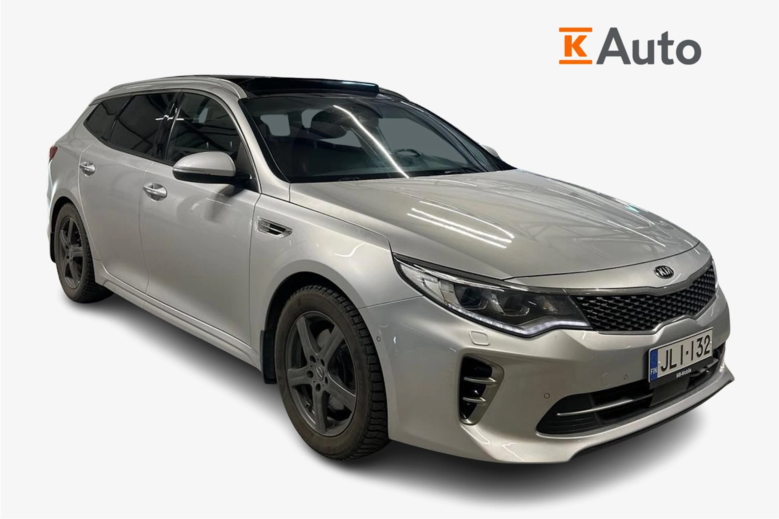 harmaa Kia Optima 2016 kuva 1.