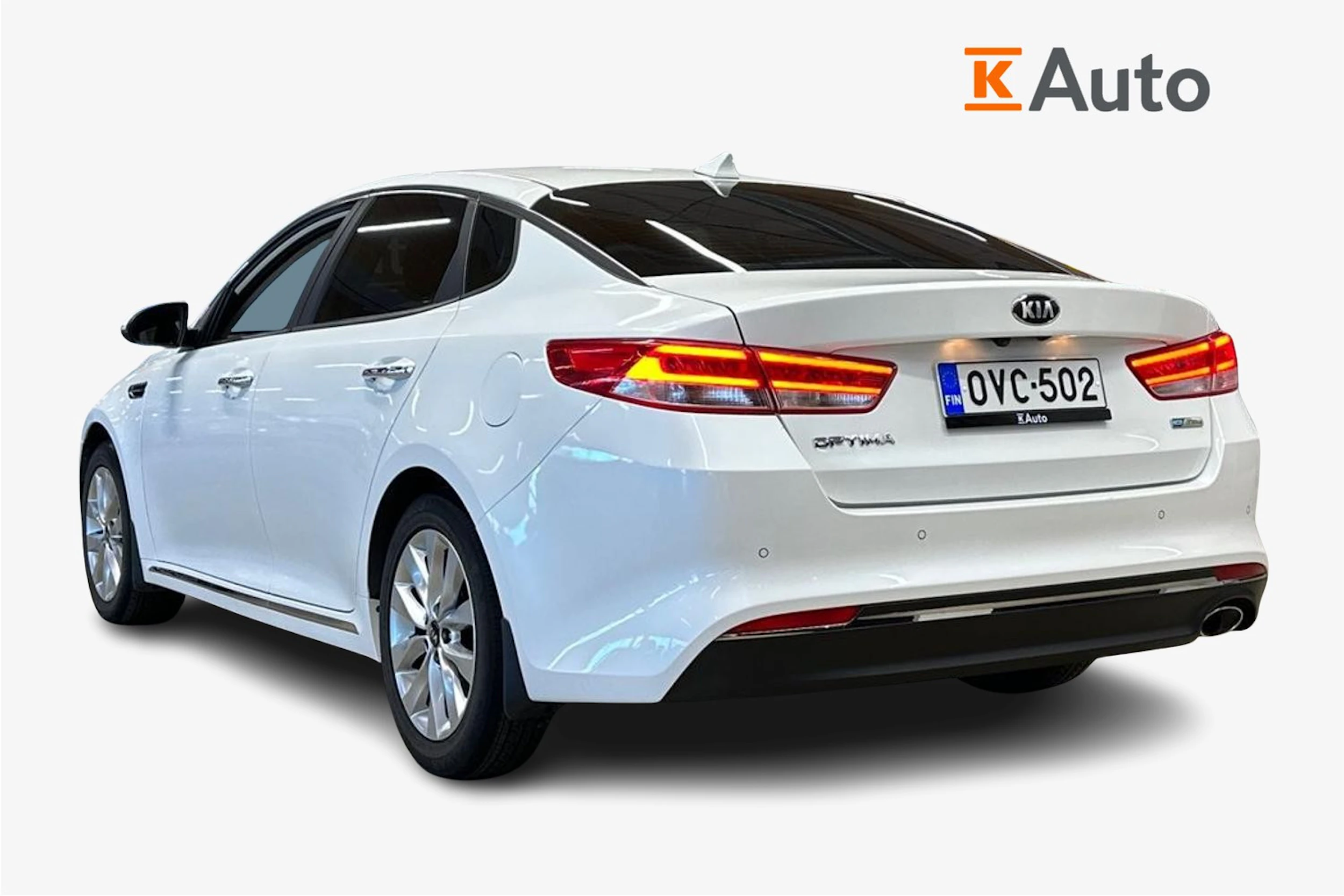 valkoinen Kia Optima 2016 kuva 3.