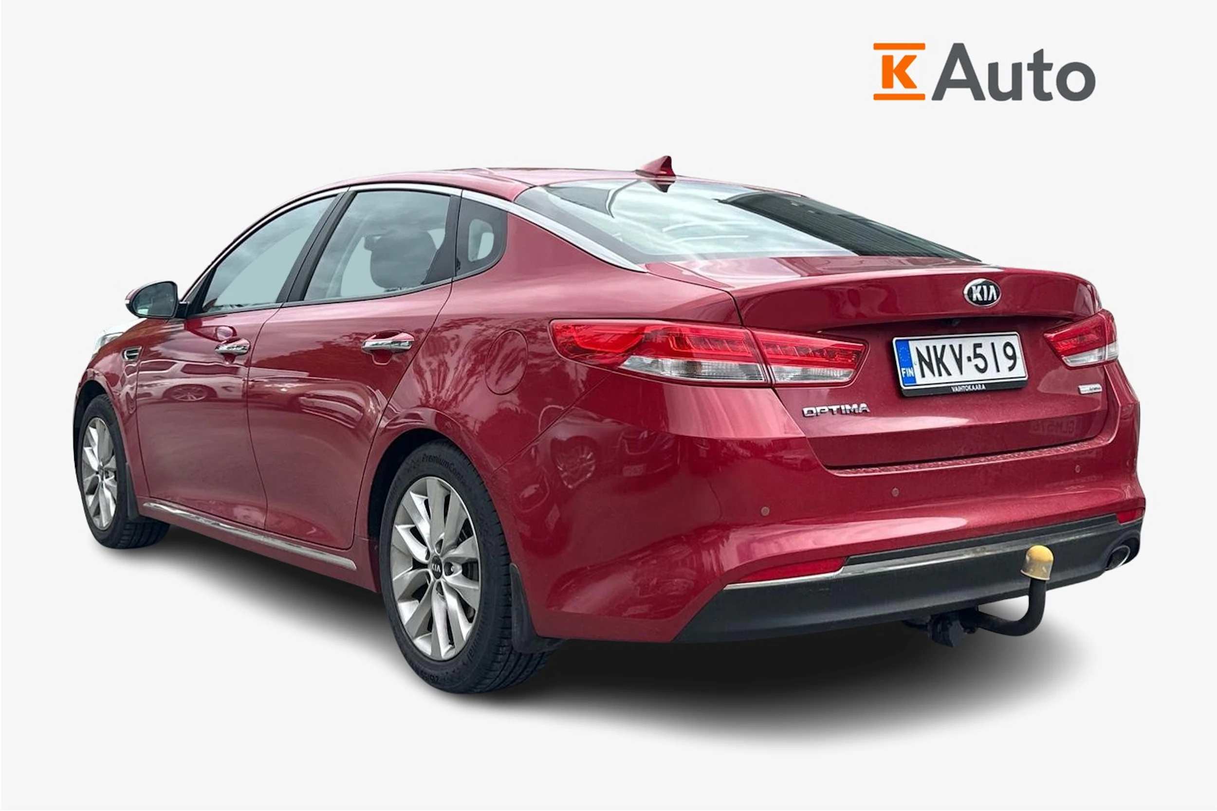 punainen Kia Optima 2017 kuva 2.