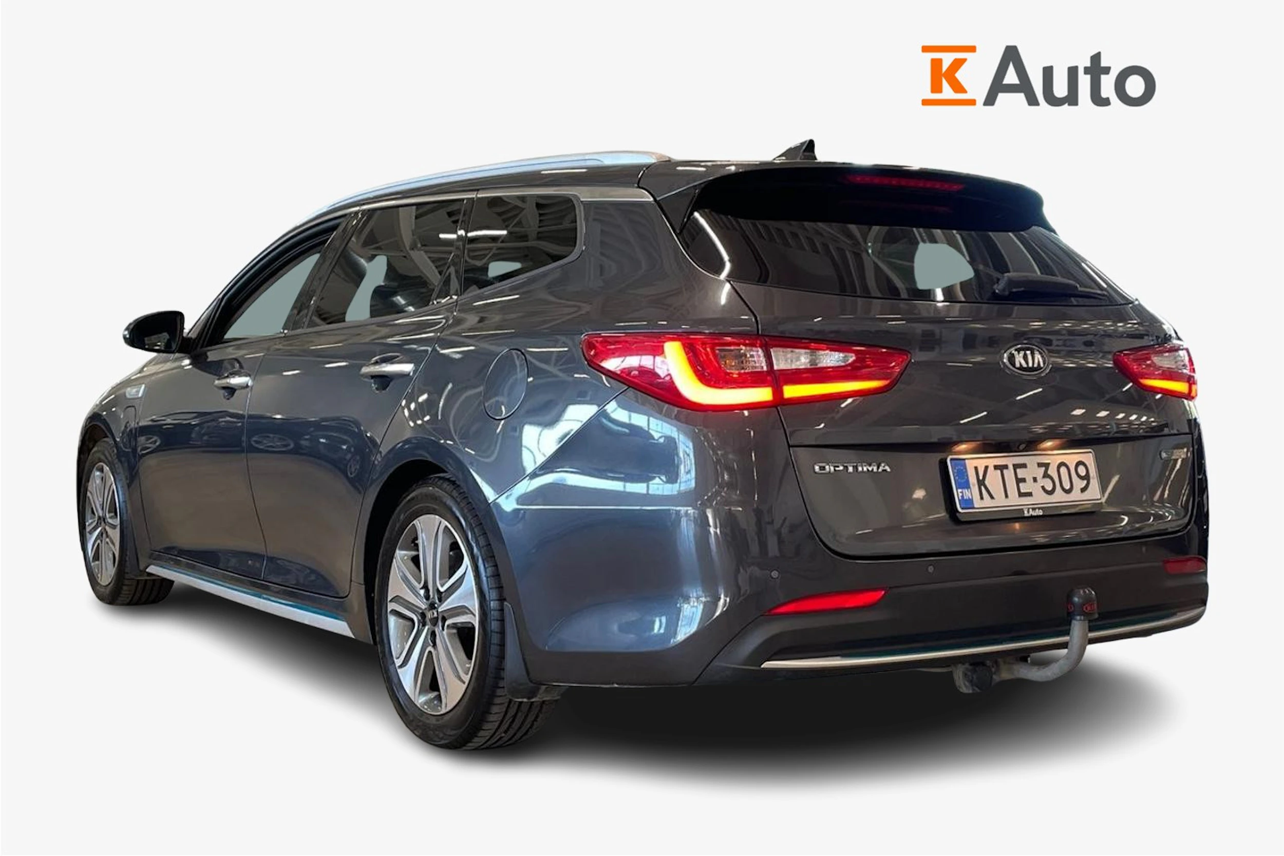 harmaa Kia Optima 2018 kuva 3.
