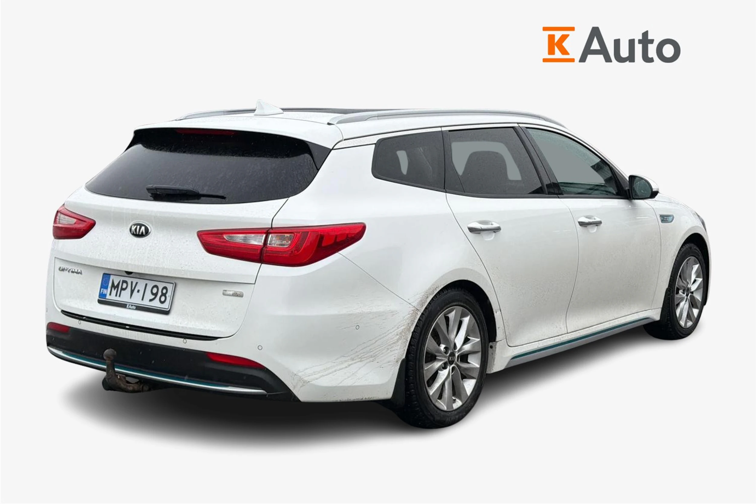 Valkoinen Kia Optima 2018 kuva 2.