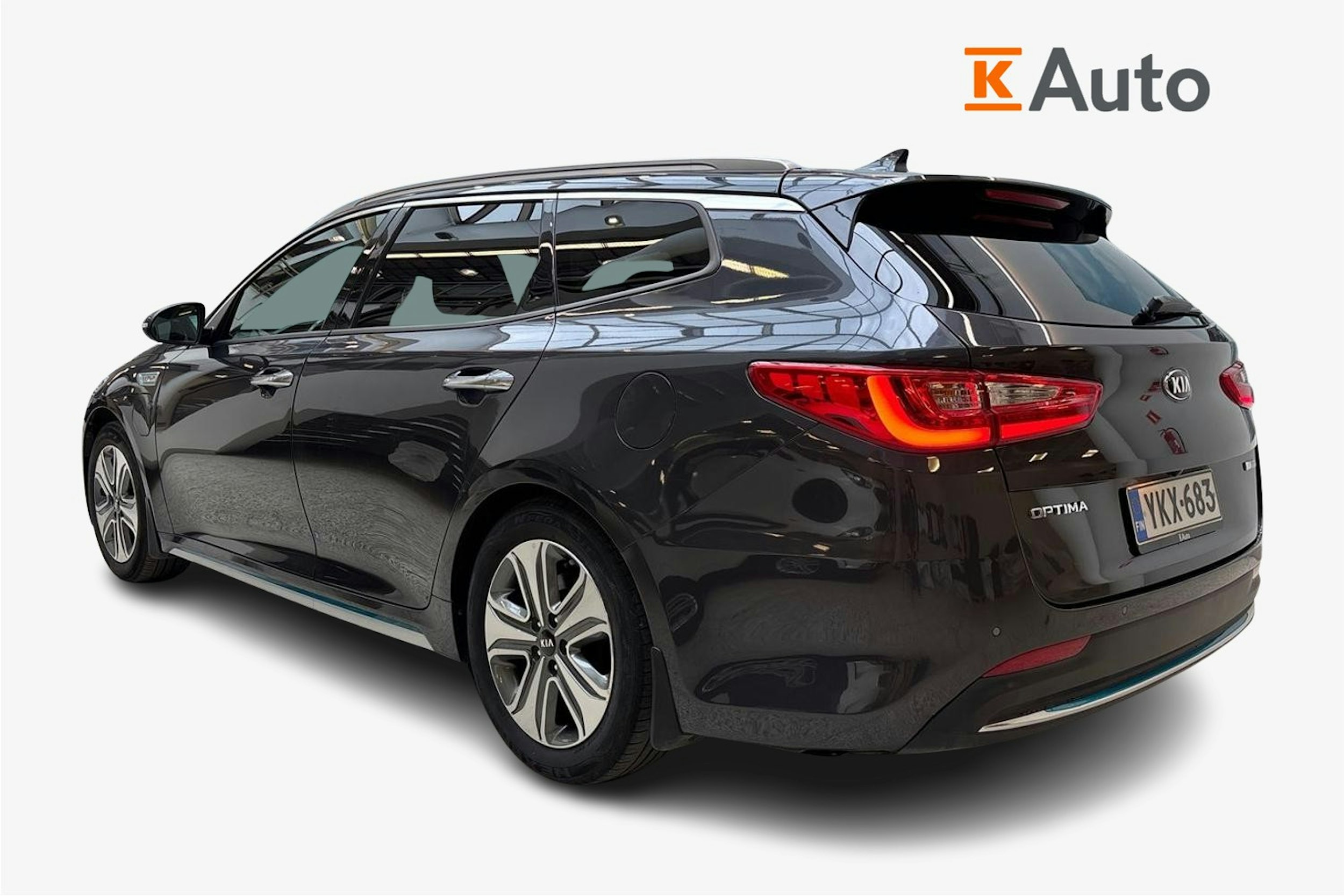 harmaa Kia Optima 2018 kuva 2.